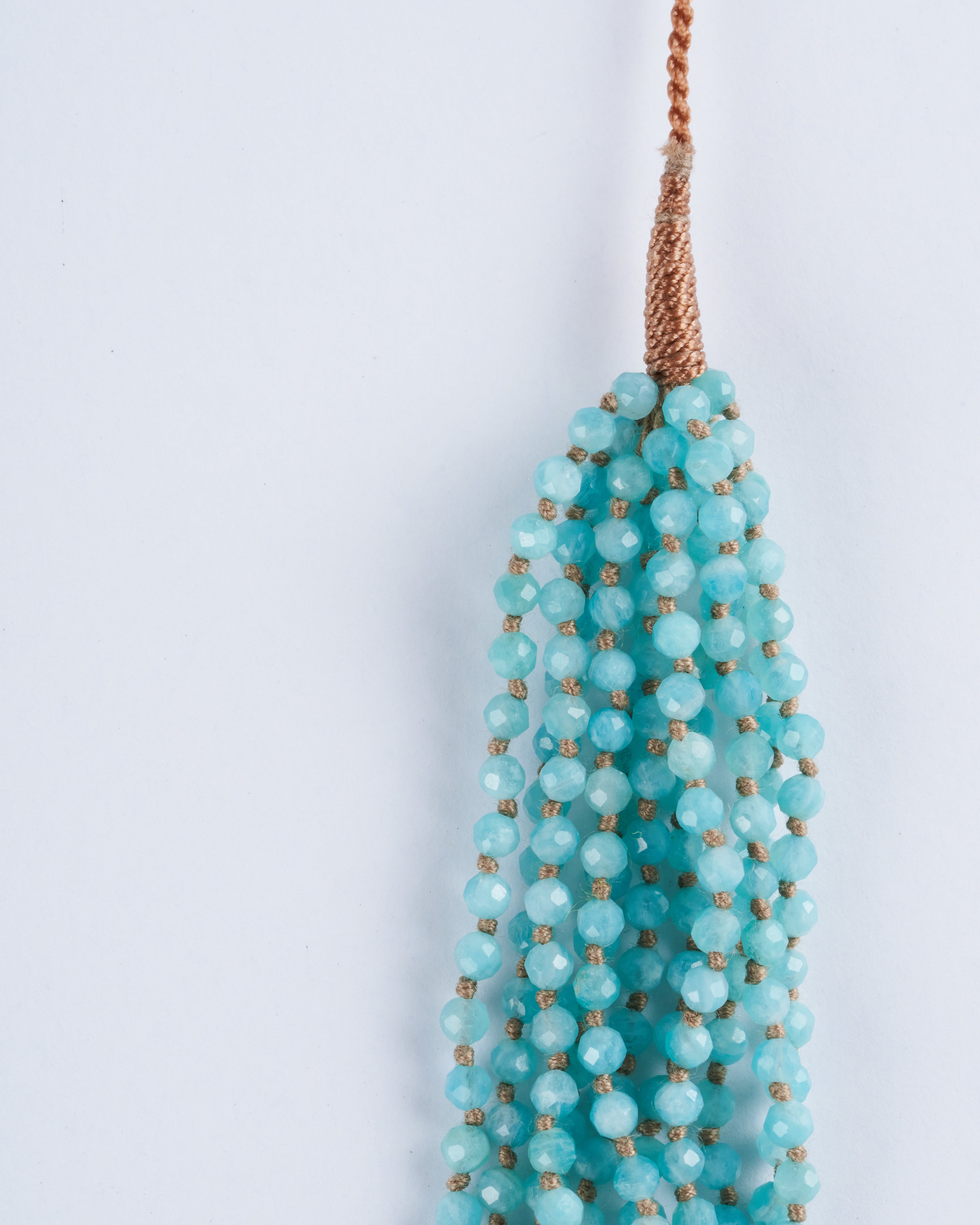 lena skadegard, 11line amazonite tassel - amazonite