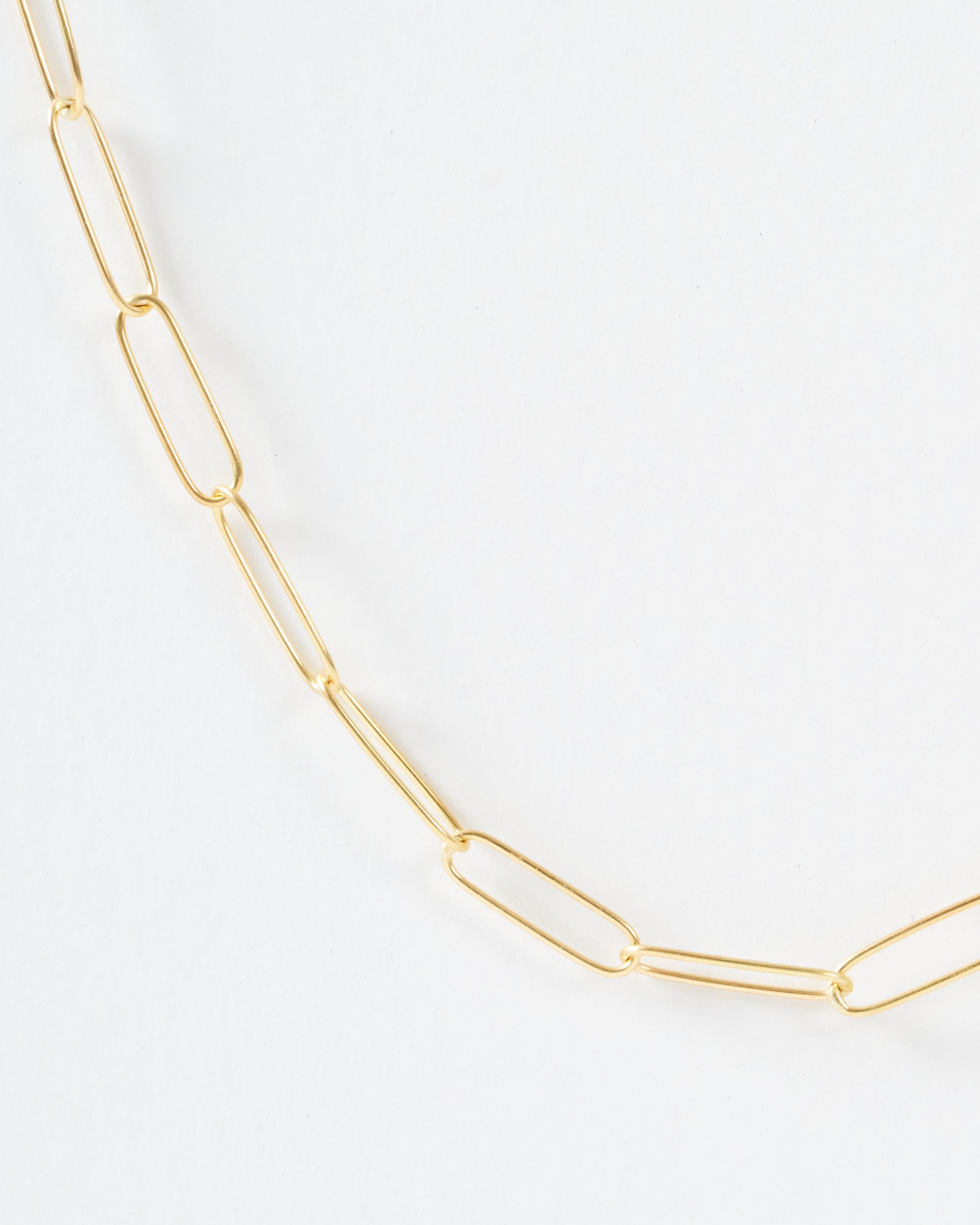 lene vibe, 18" popsicle chain - yellow gold