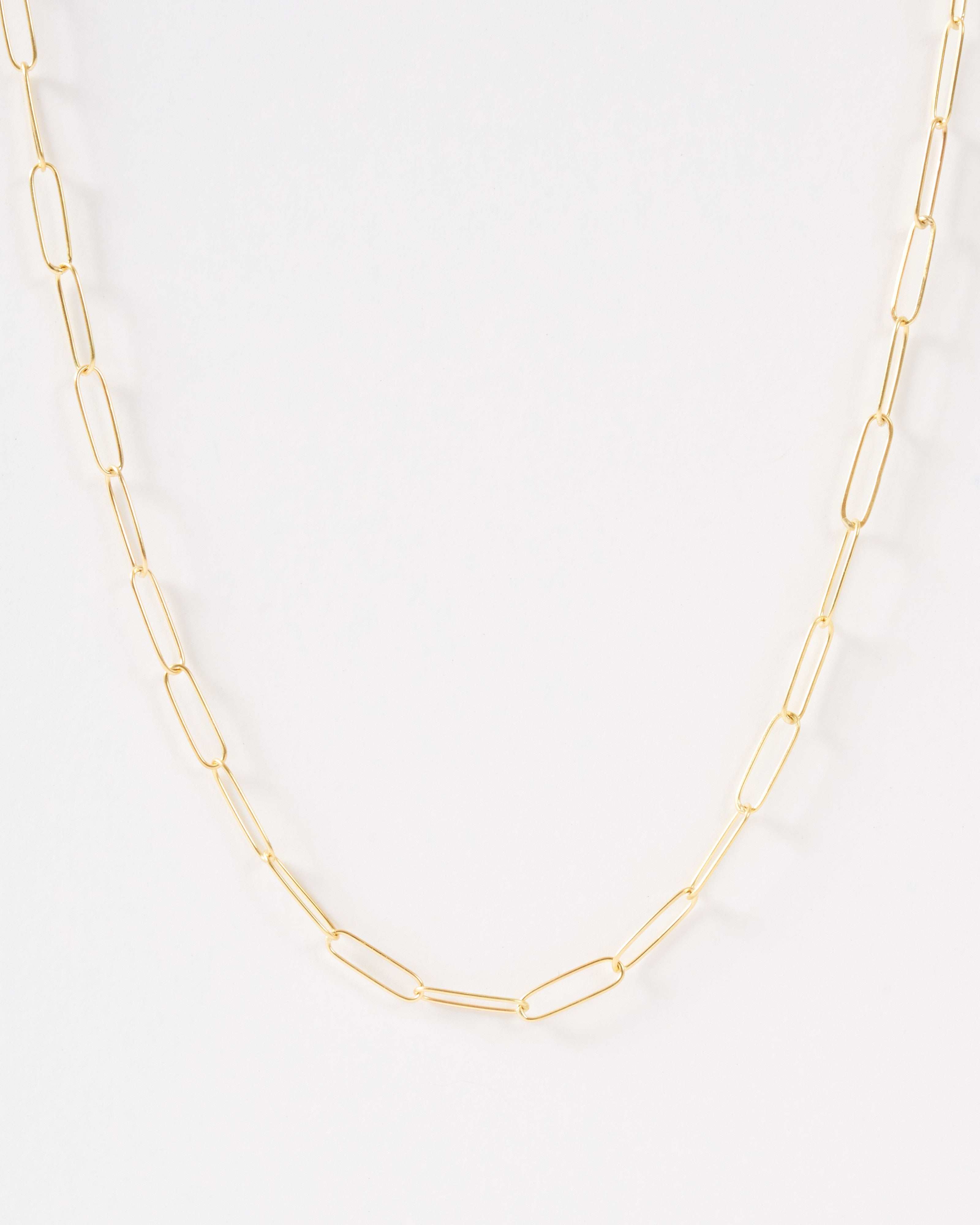 lene vibe, 18" popsicle chain - yellow gold