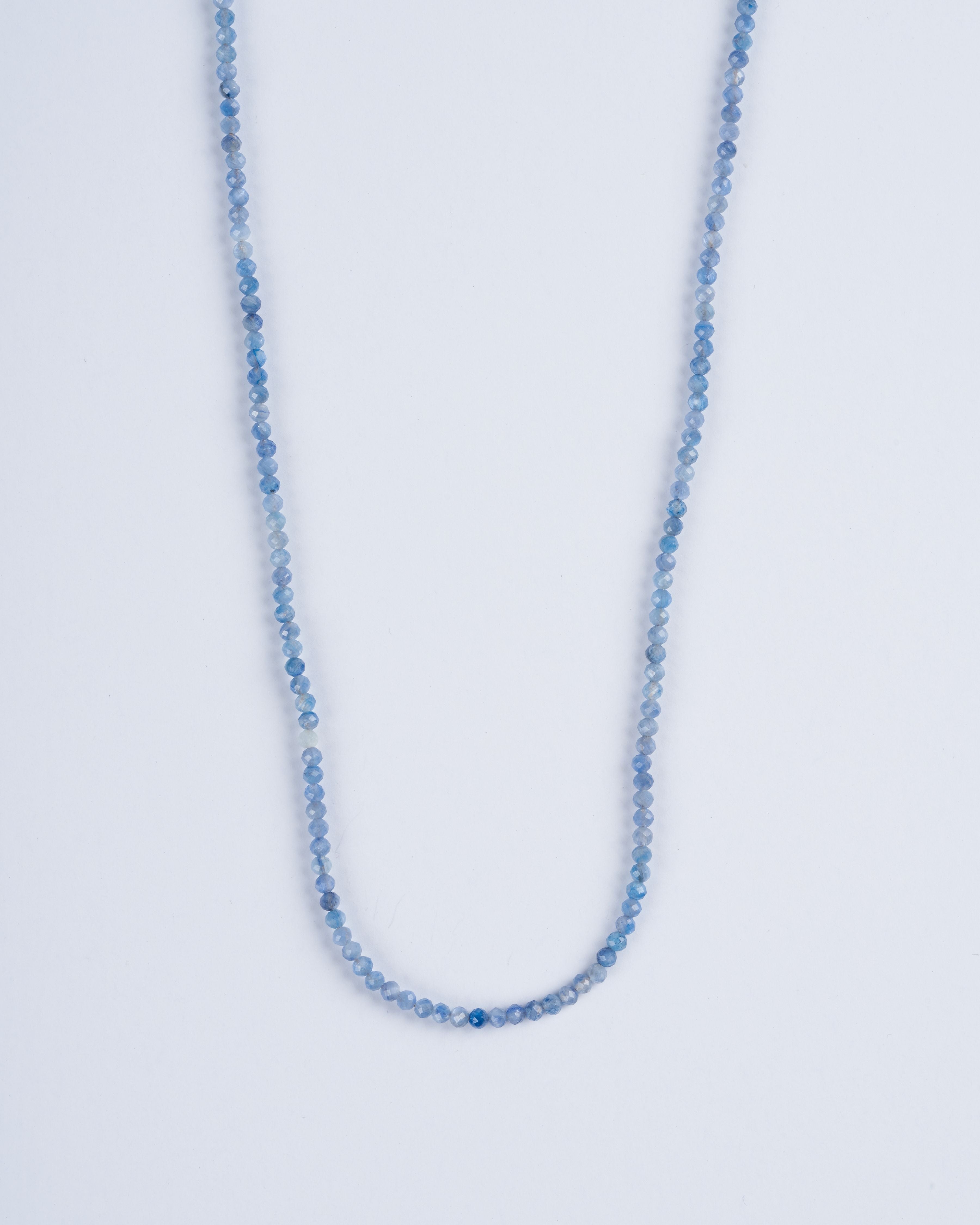 lena skadegard, 30" kyanite strand necklace