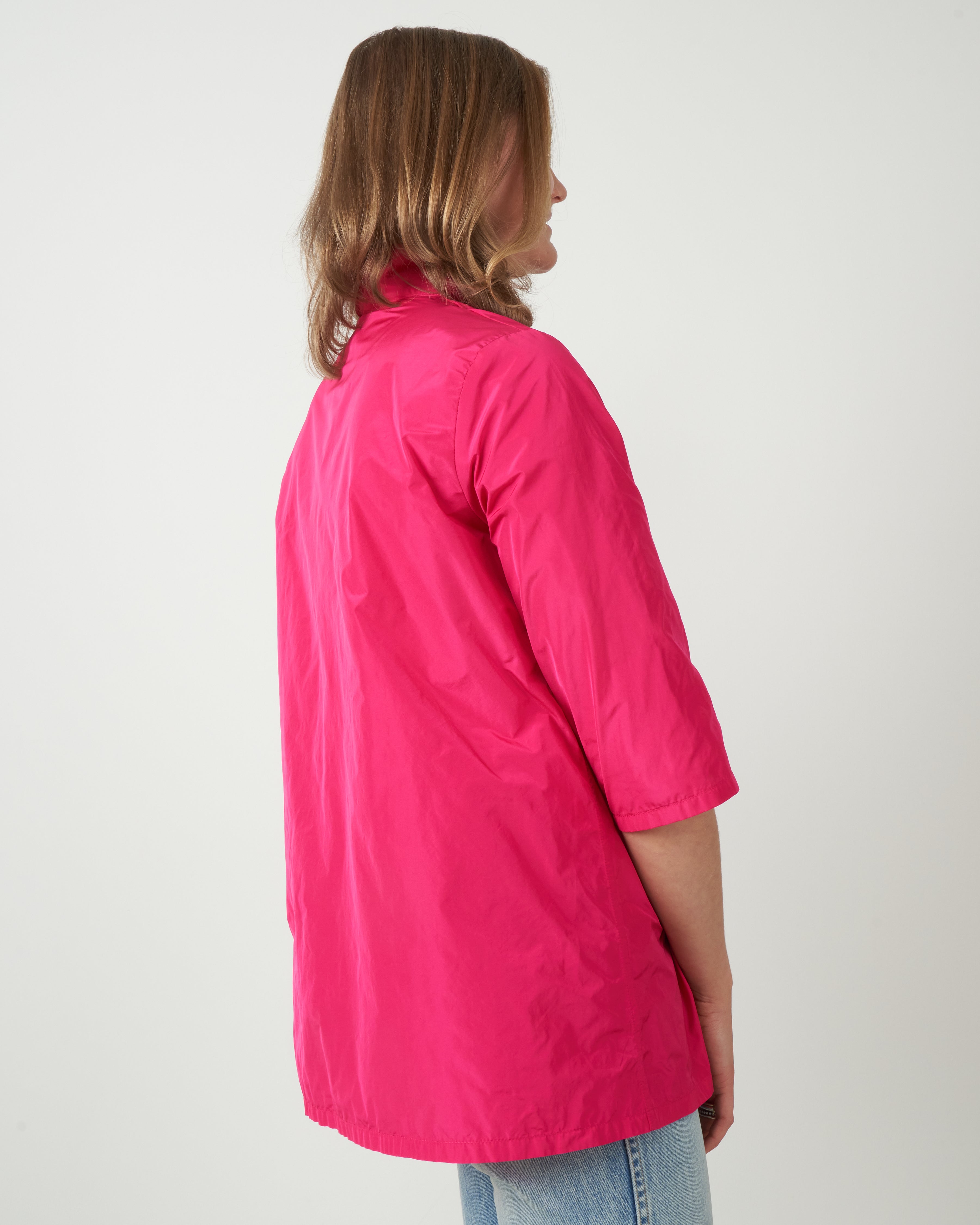 katharina hovman, 3/4 slv a-line blouse - pink