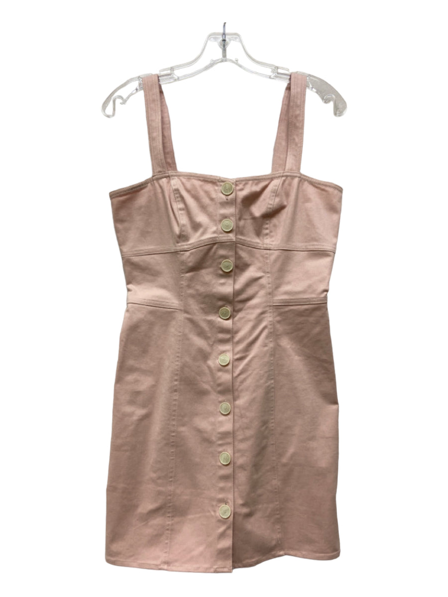 Intermix, Intermix Size S Pale Pink Cotton Button Front Tank Dress