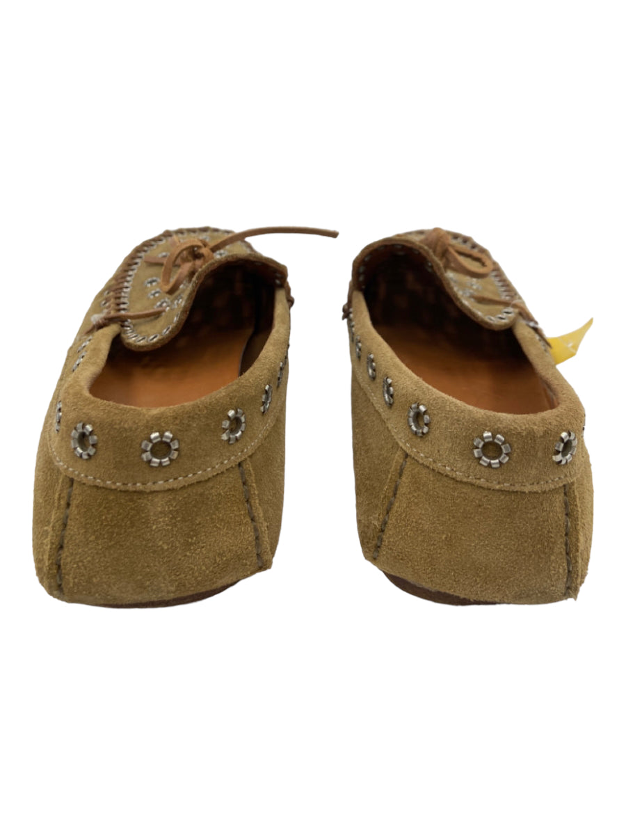 Isabel Marant, Isabel Marant Shoe Size 38 Brown Suede Grommets Moccasin Flats