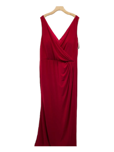 La Femme, La Femme Size 22 Red Gown