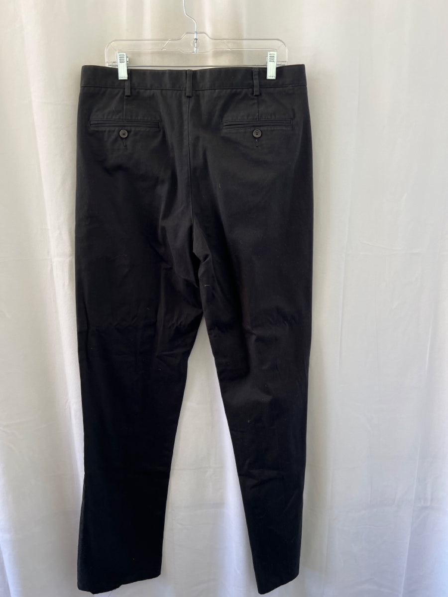 Lands End, Lands End Size 34 Black Cotton Pants