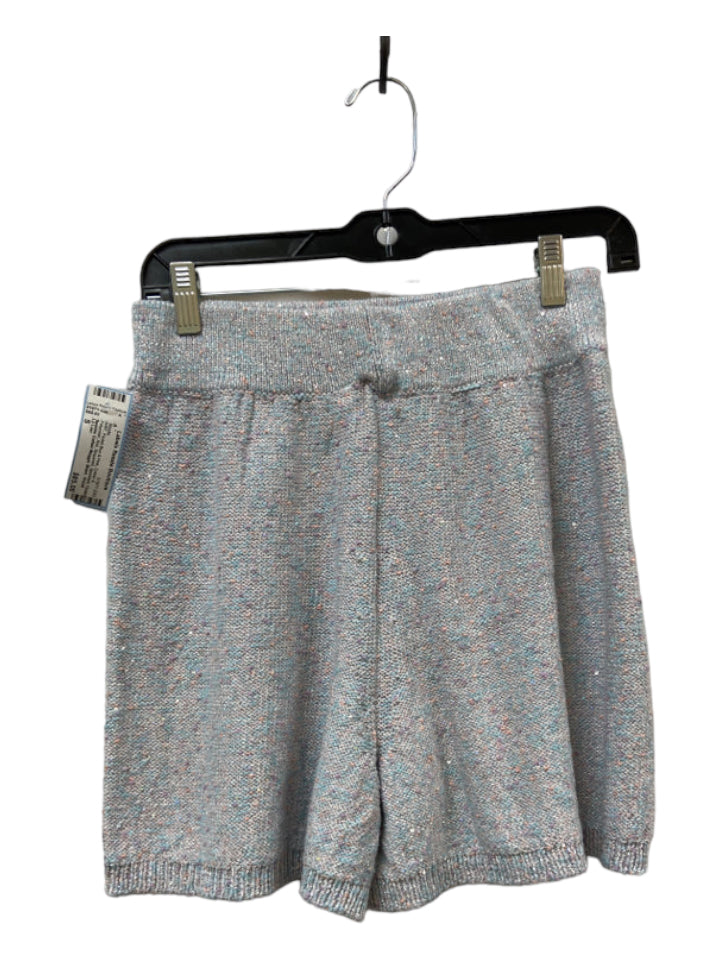 Le Lion, Le Lion Size S Pastel Blue & Pink Cotton & Polyester Knit Sequined Shorts