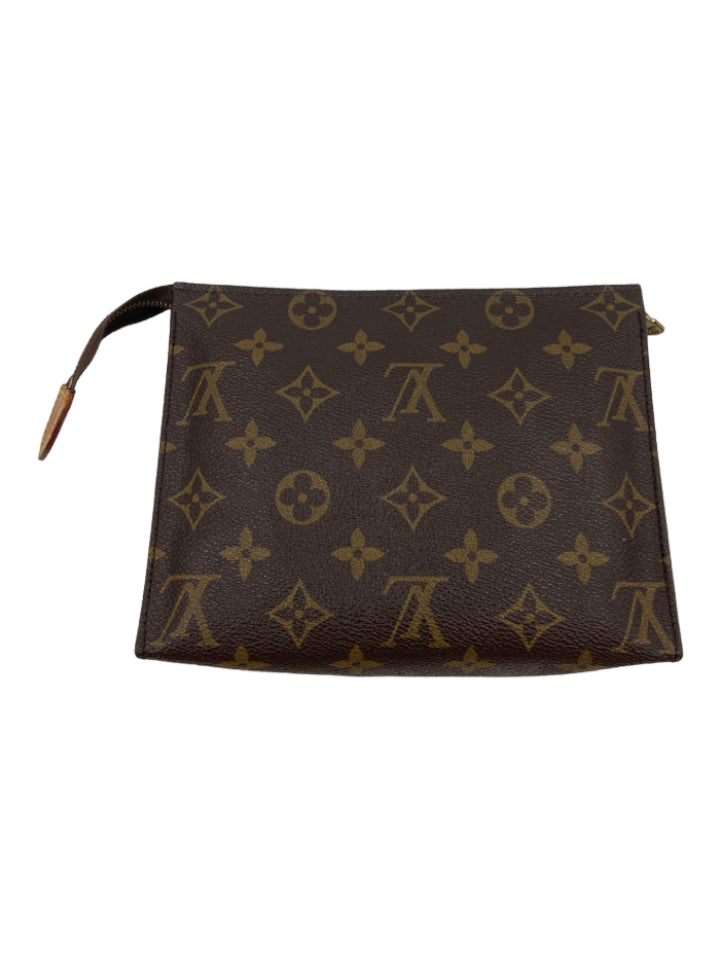 Louis Vuitton, Louis Vuitton Brown Canvas Monogram Gold Hardware Dust bag incl. Bag