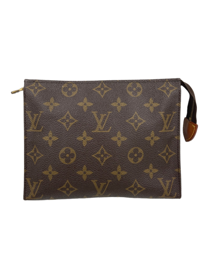 Louis Vuitton, Louis Vuitton Brown Canvas Monogram Gold Hardware Dust bag incl. Bag