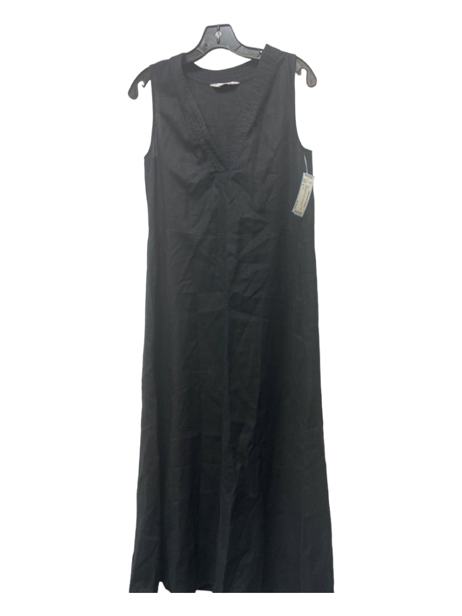 Max Mara, Max Mara Size S Black Missing Fabric Sleeveless Dress