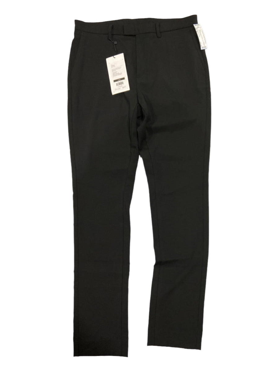 Ministry of Supply, Ministry of Supply NWT Size 32 Black Synthetic Solid Khakis Men's Pants