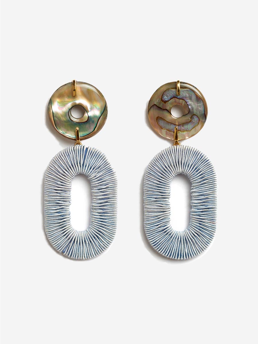 Lizzie Fortunato, adriatic earrings