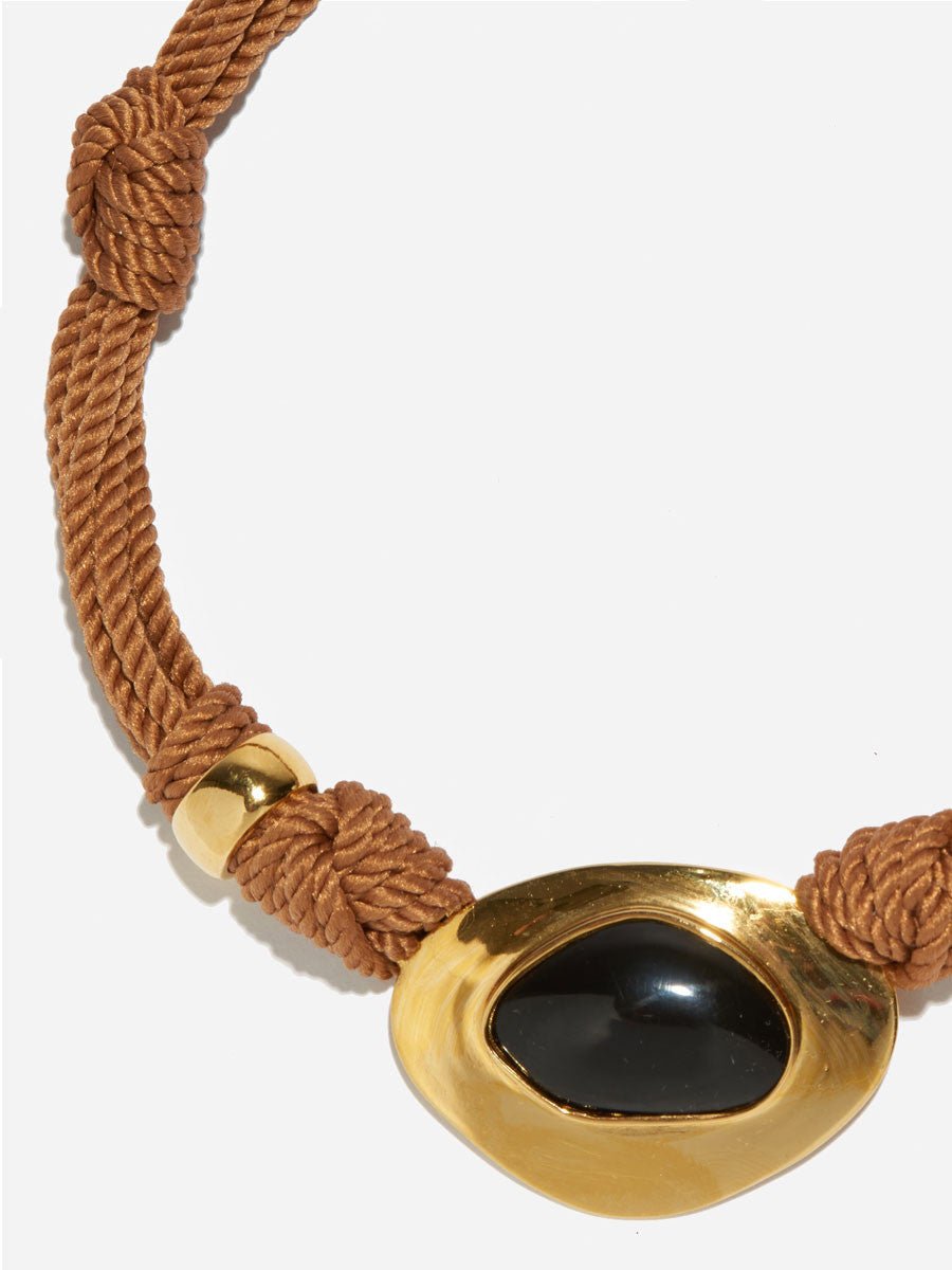 Lizzie Fortunato, agate treasure necklace