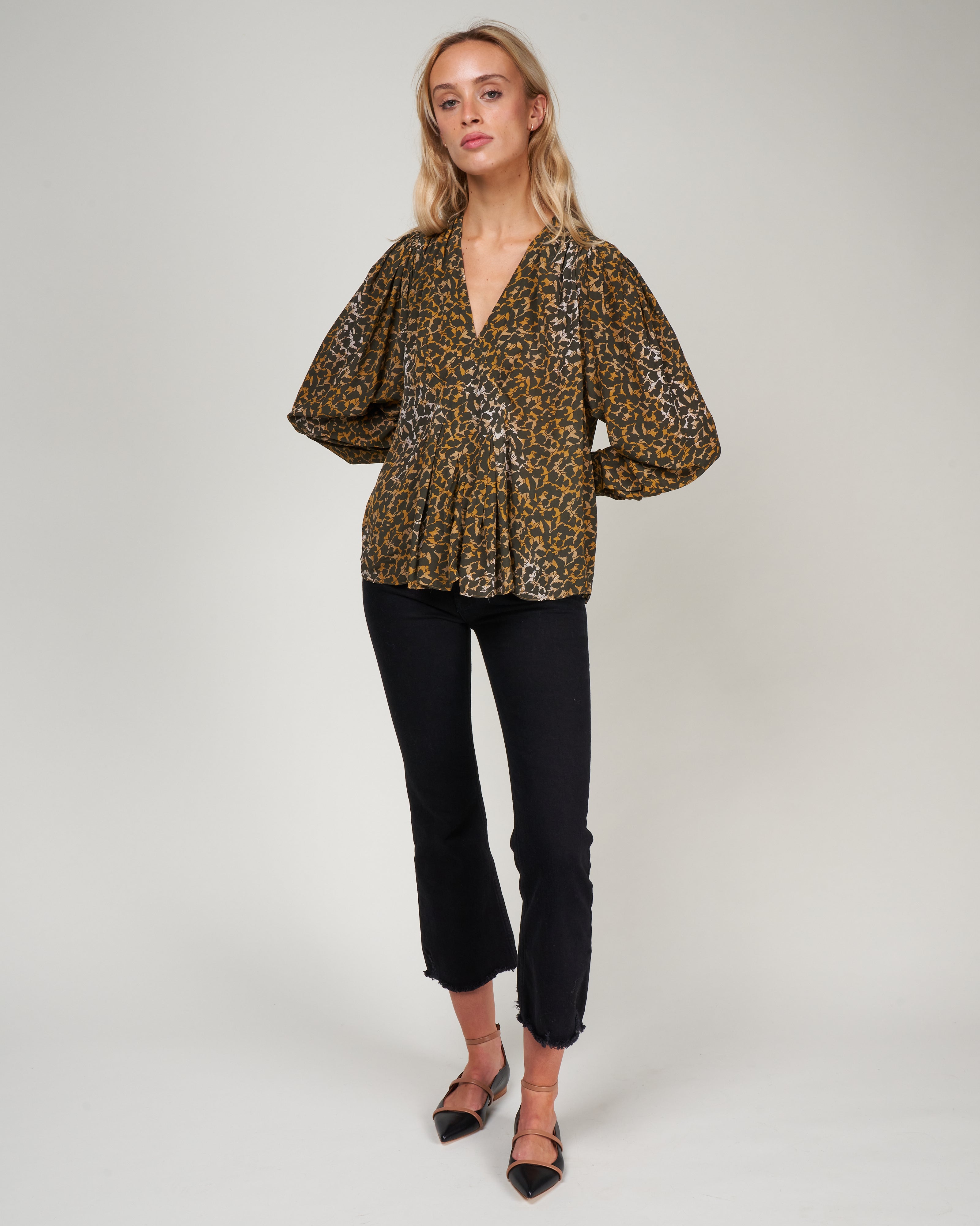 Isabel Marant Etoile, amirya top - bronze