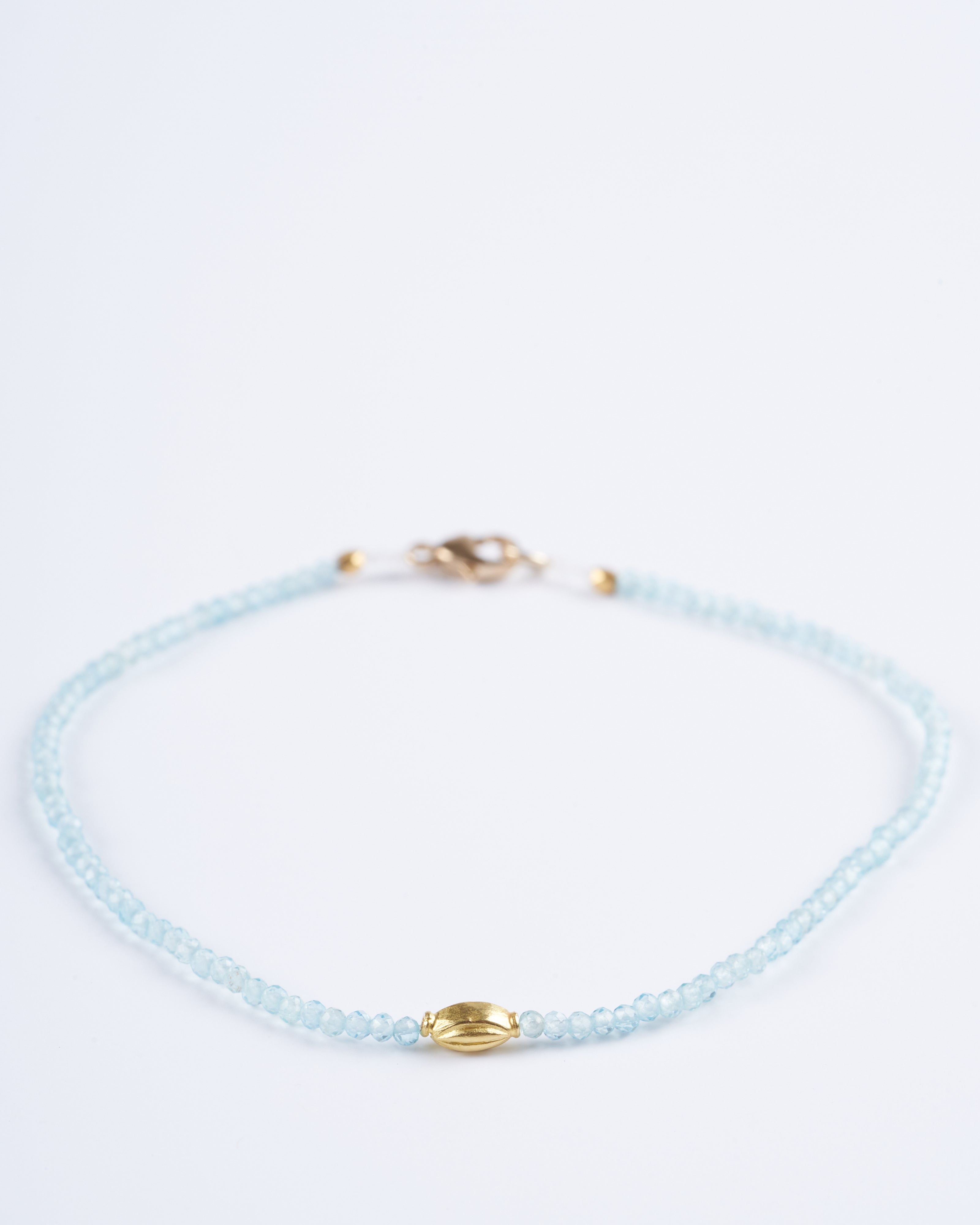 margaret solow, aquamarine bracelet