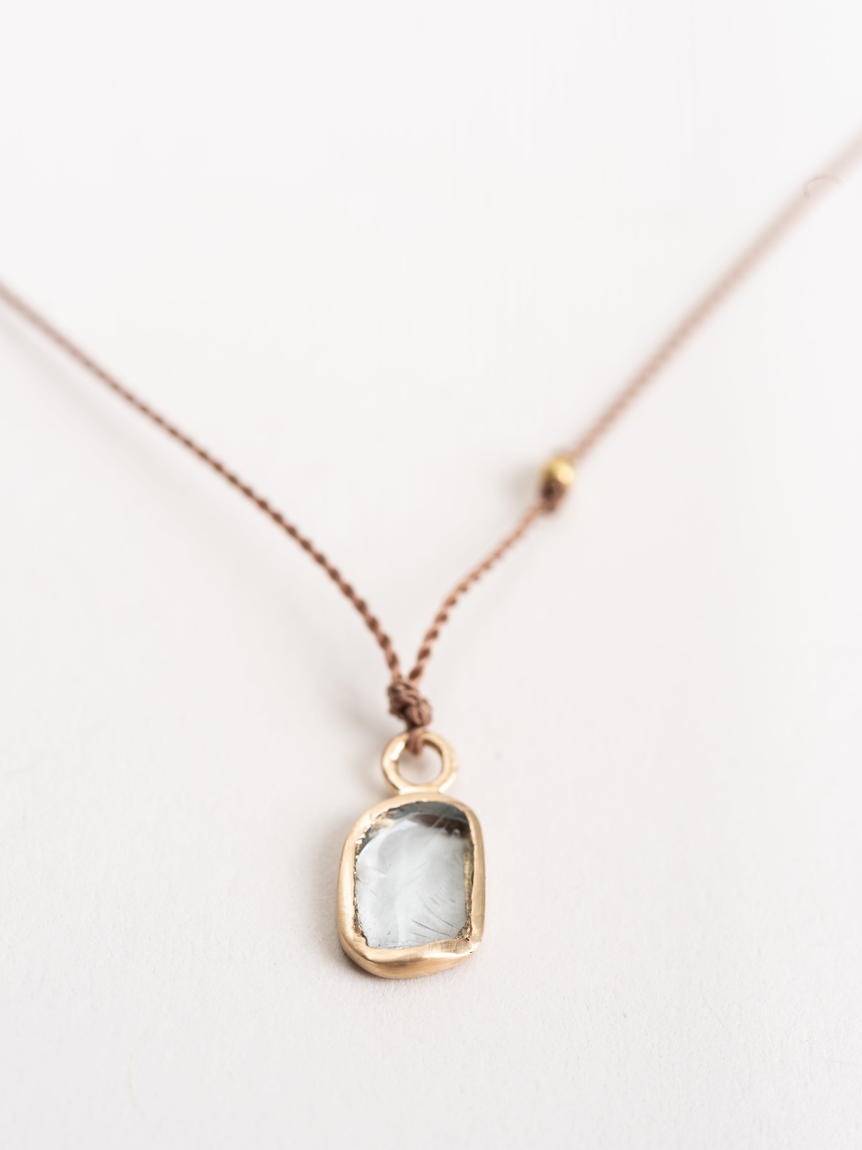 margaret solow, aquamarine necklace