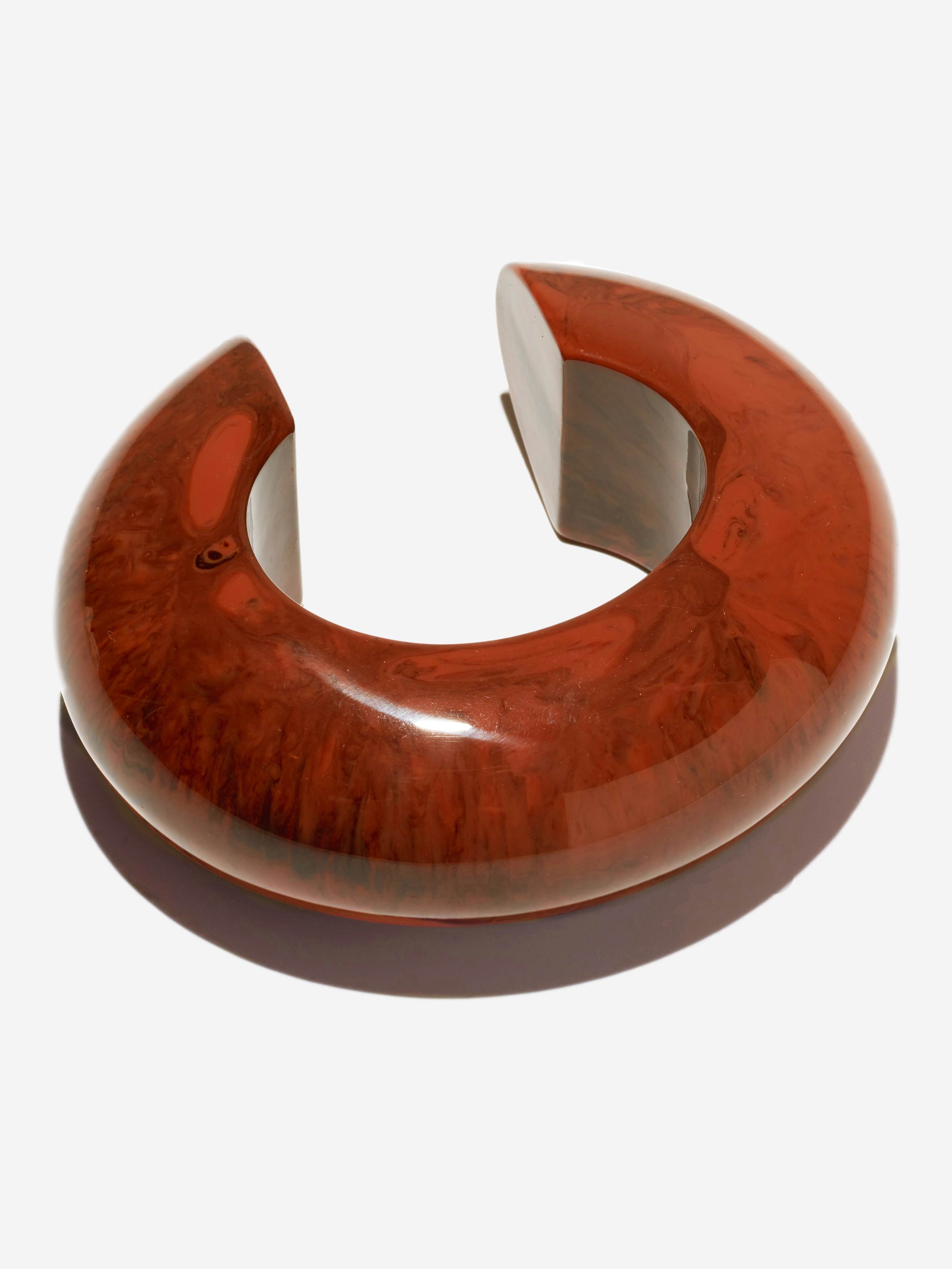 Lizzie Fortunato, arc cuff - redwood