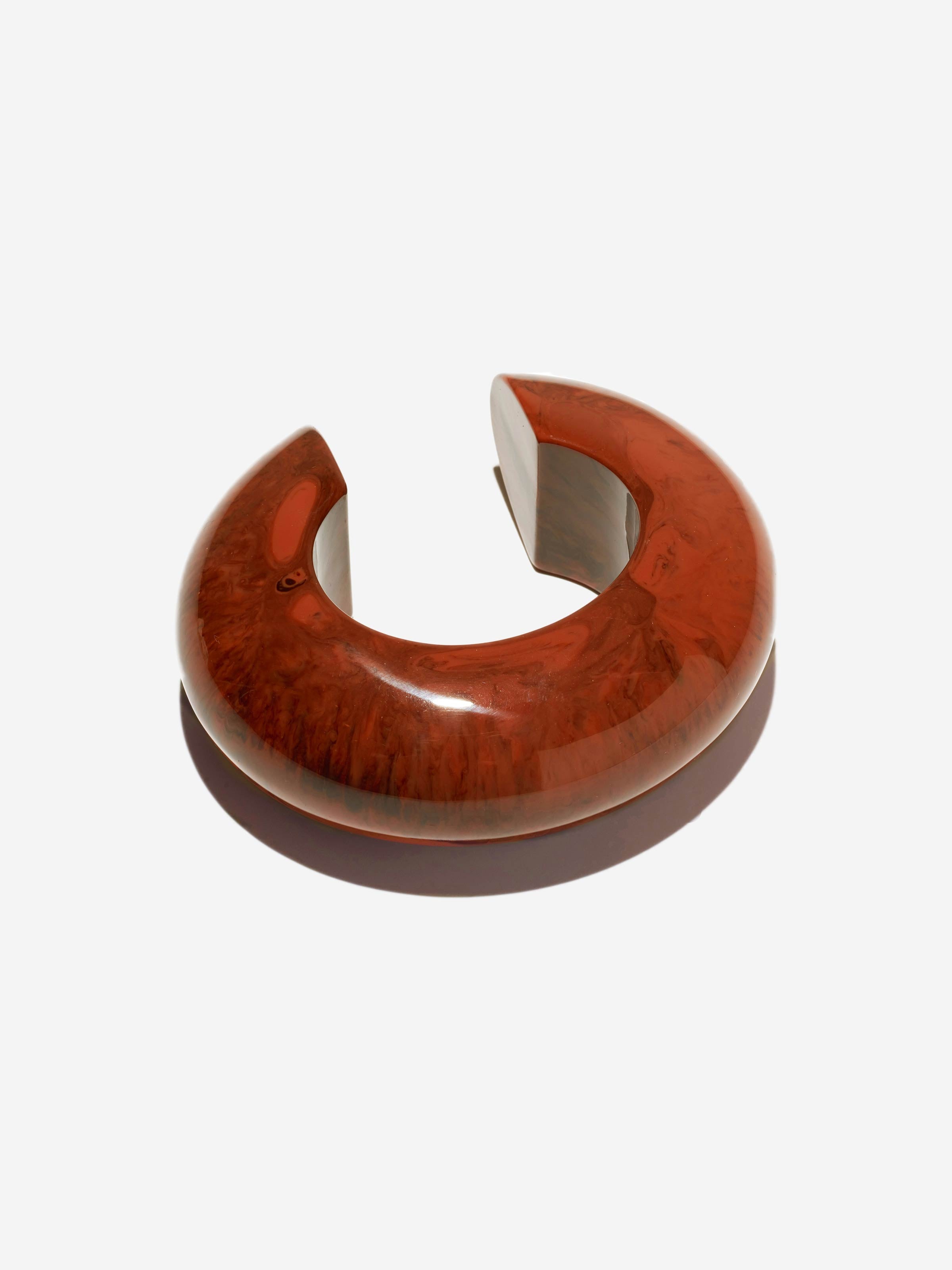 Lizzie Fortunato, arc cuff - redwood