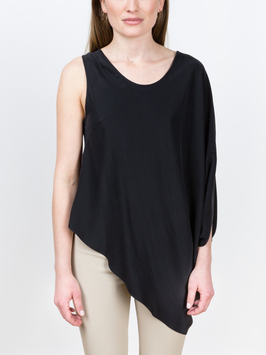 Kes, asymmetrical blouse