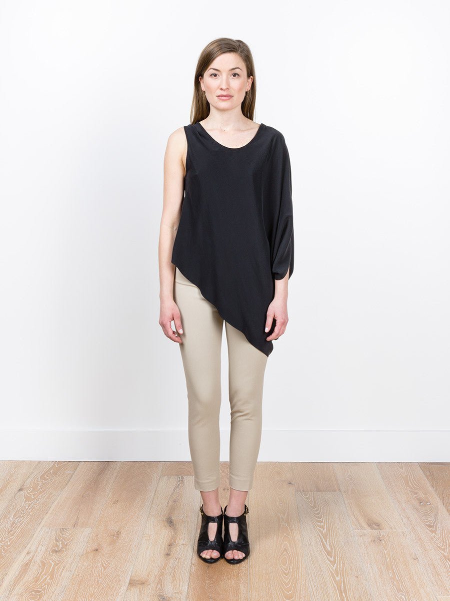 Kes, asymmetrical blouse