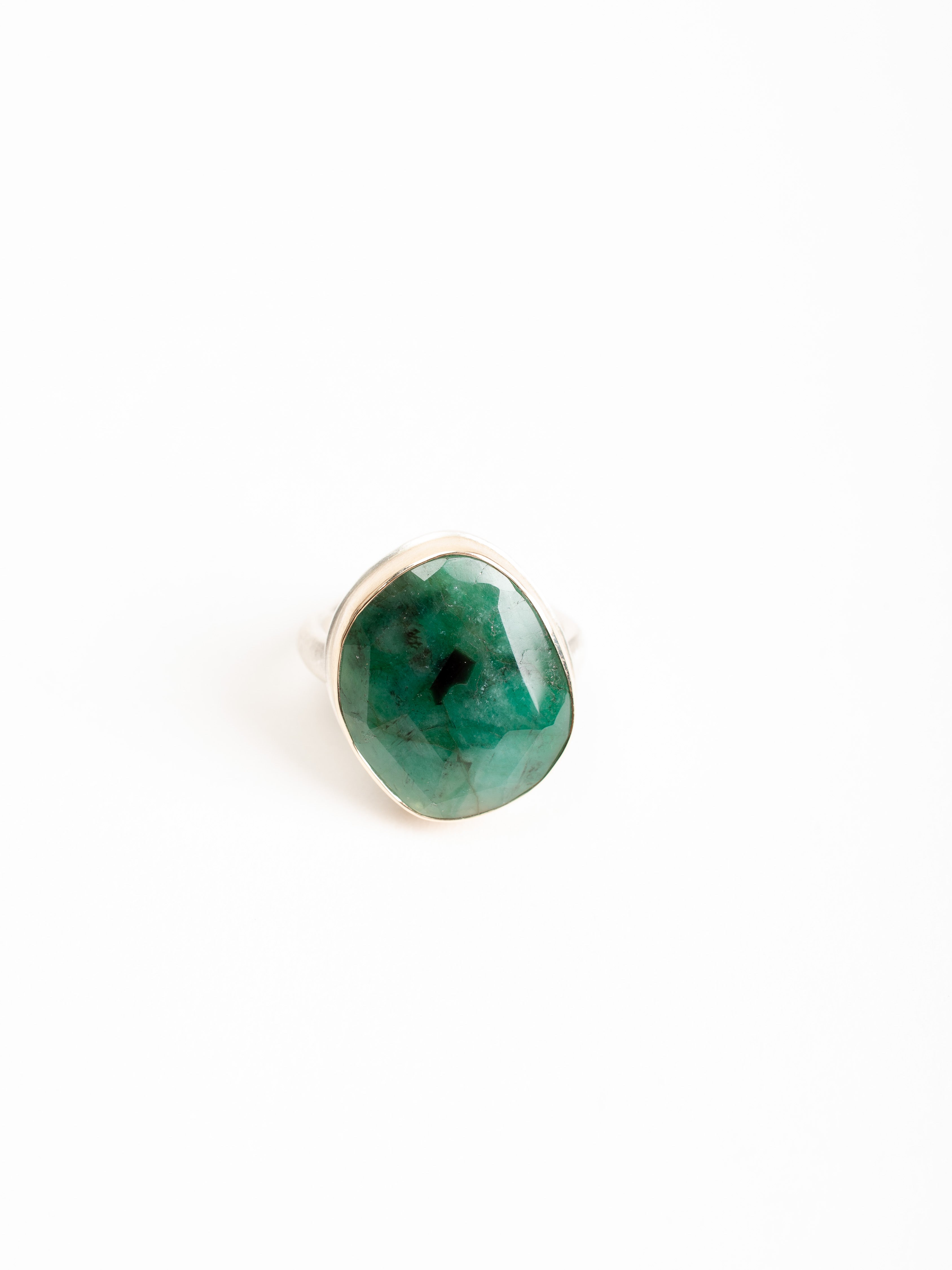 jamie joseph, asymmetrical emerald ring