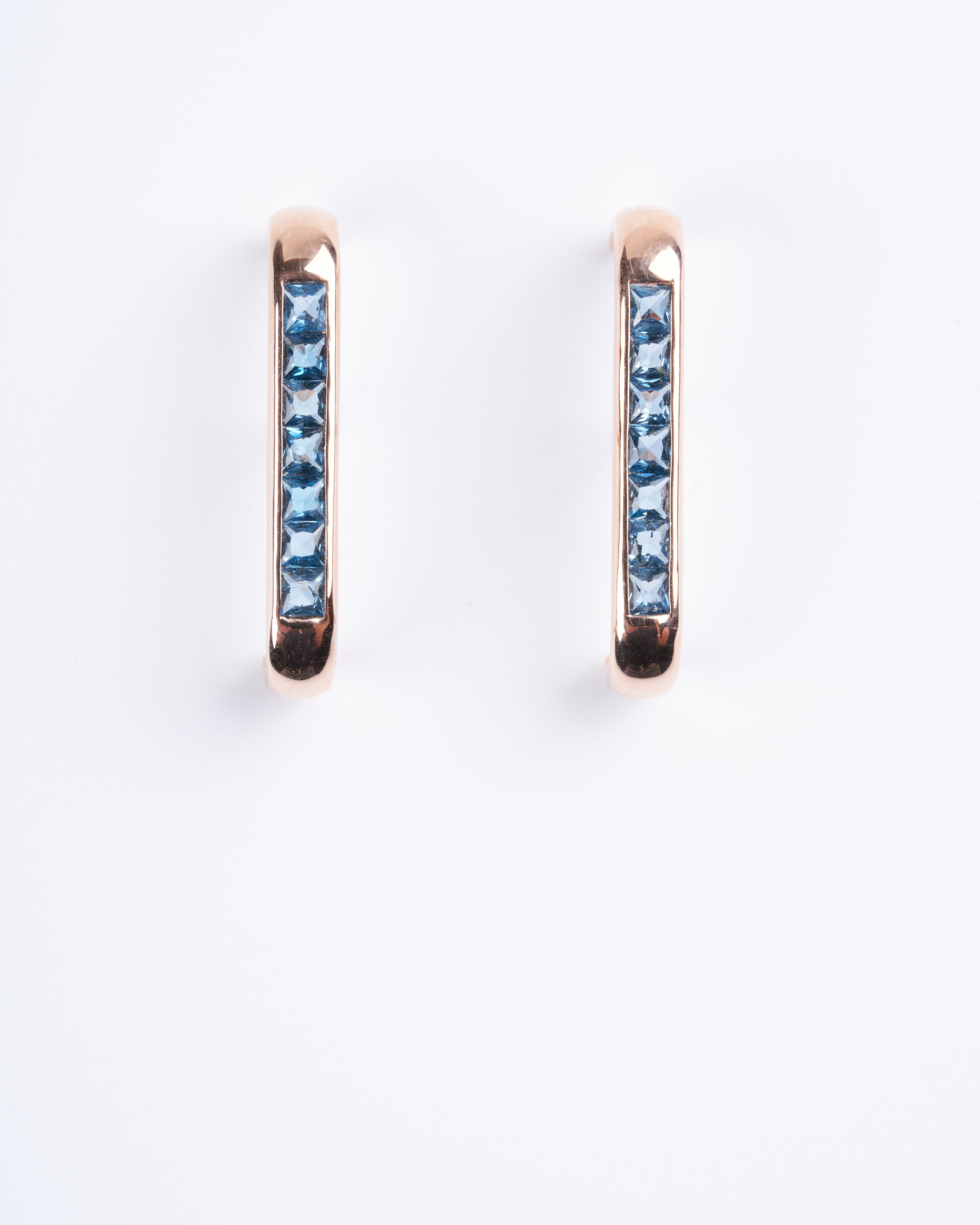 jolly bijou, barre 7 gems earlobe wrap- rose gold