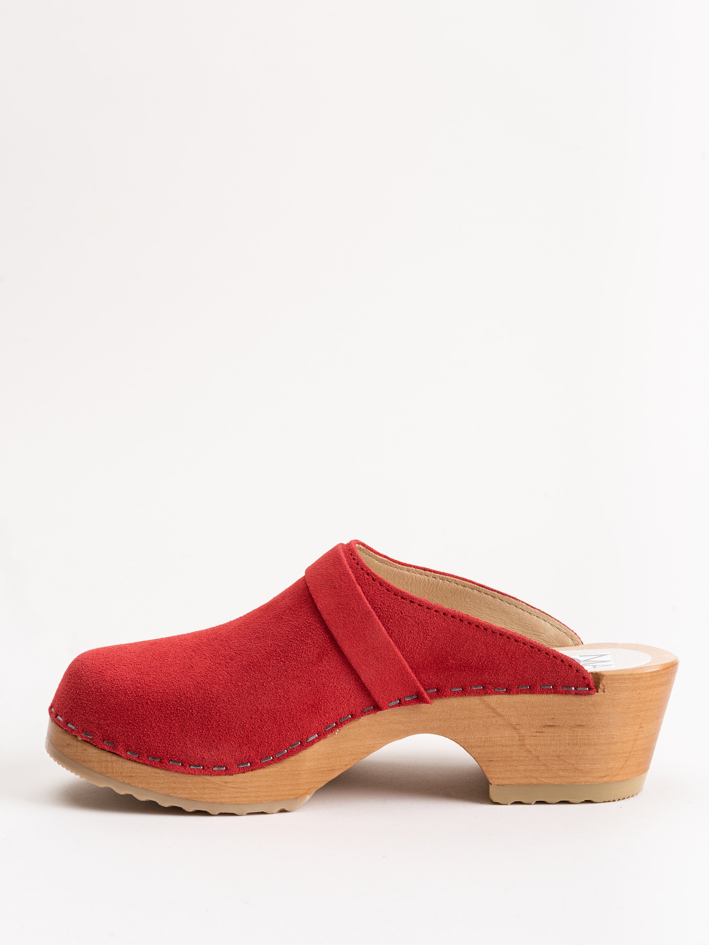 maguba/troentorp, berkeley clog - suede red