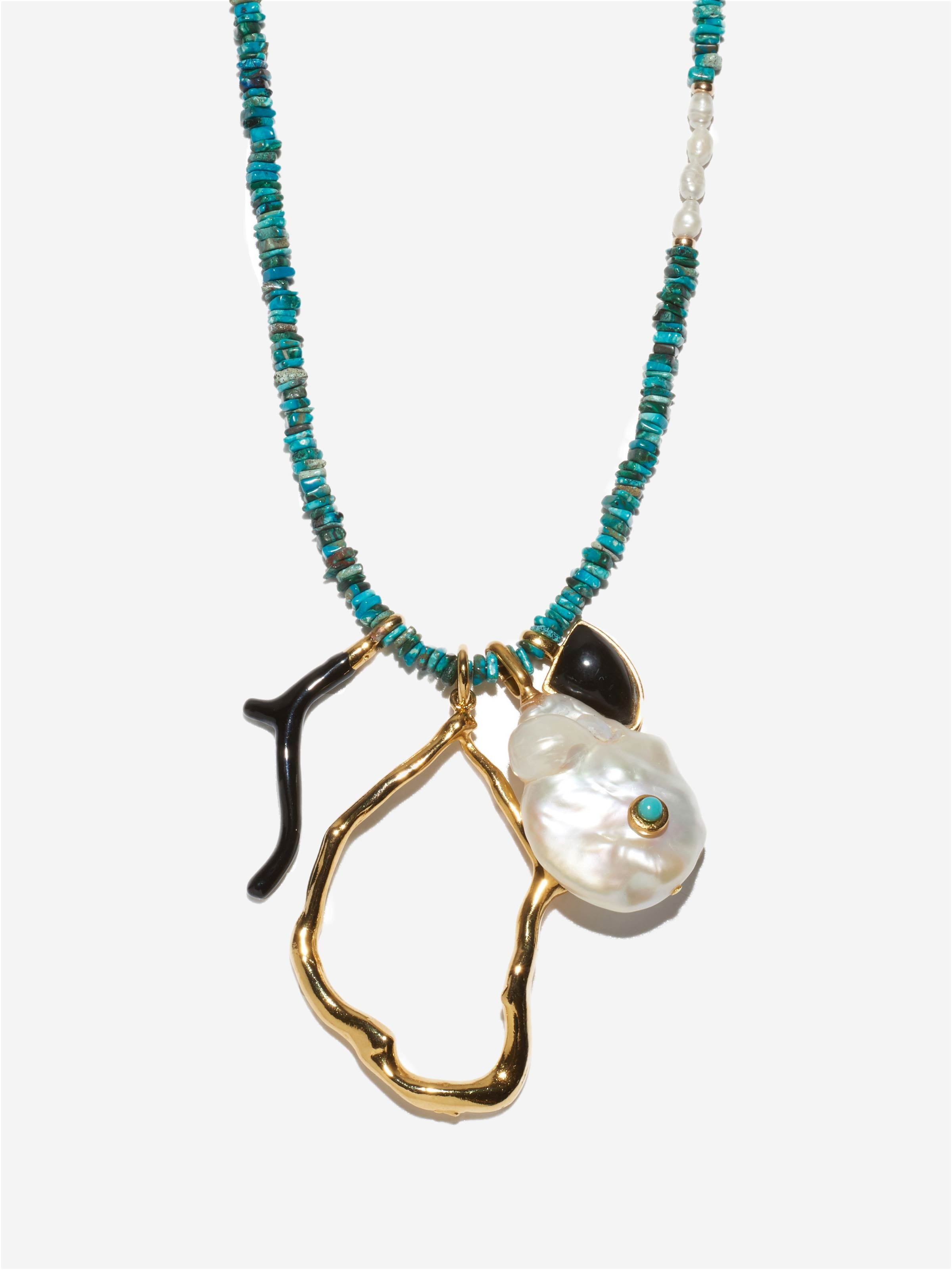 Lizzie Fortunato, blue horizon necklace