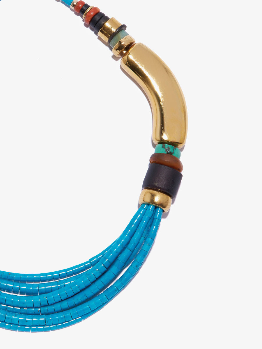 Lizzie Fortunato, blue period necklace