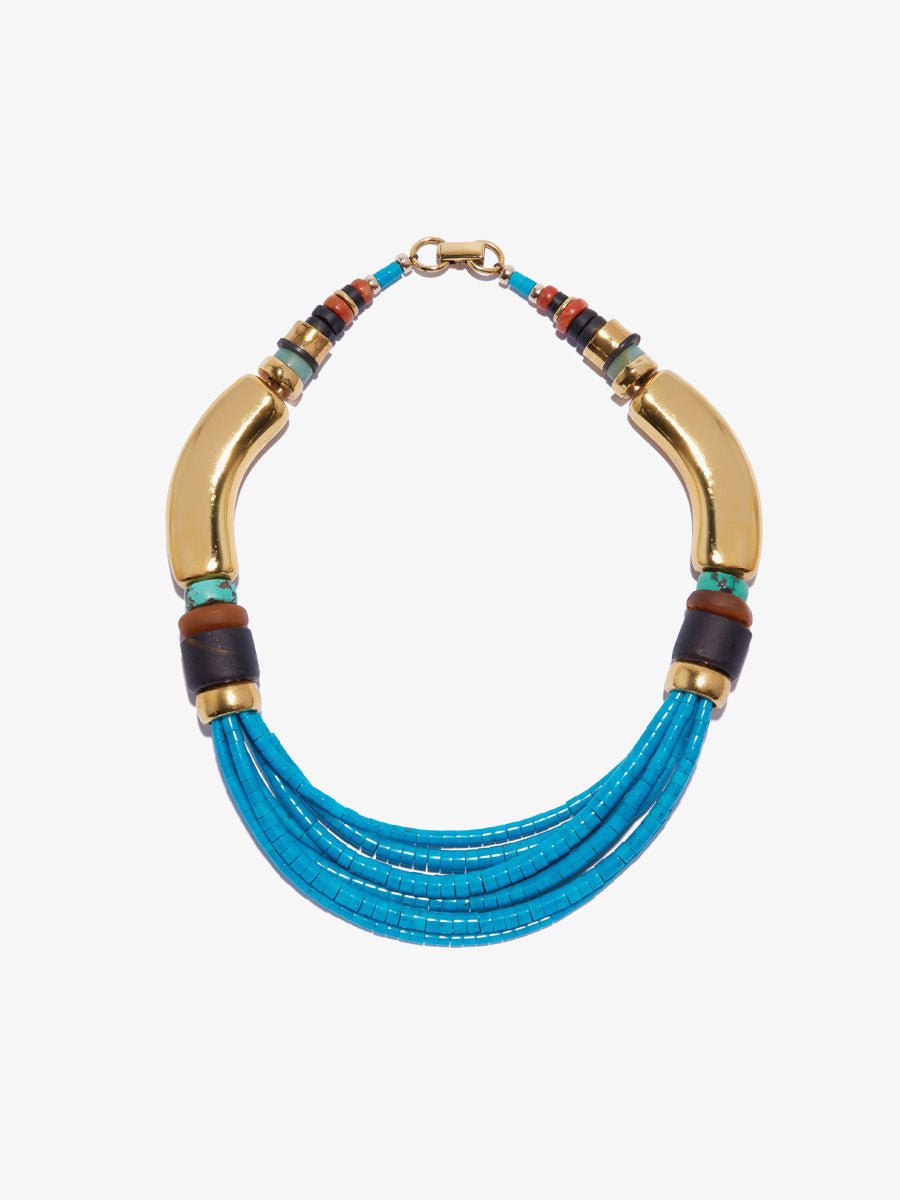 Lizzie Fortunato, blue period necklace