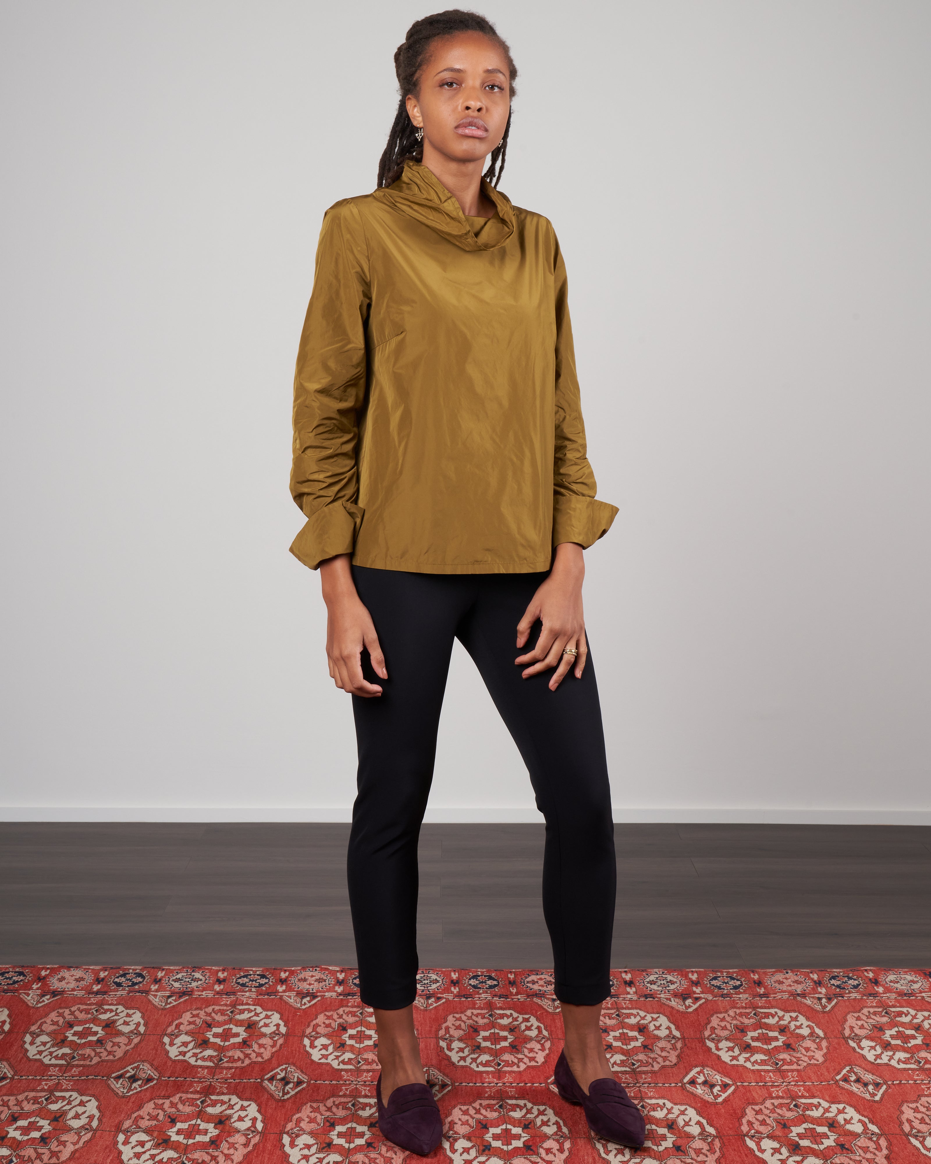 katharina hovman, blusenshirt - gold