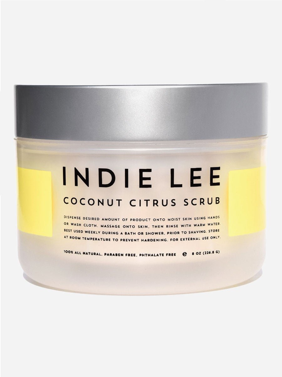 indie lee, body scrub