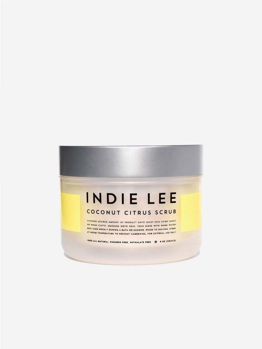 indie lee, body scrub