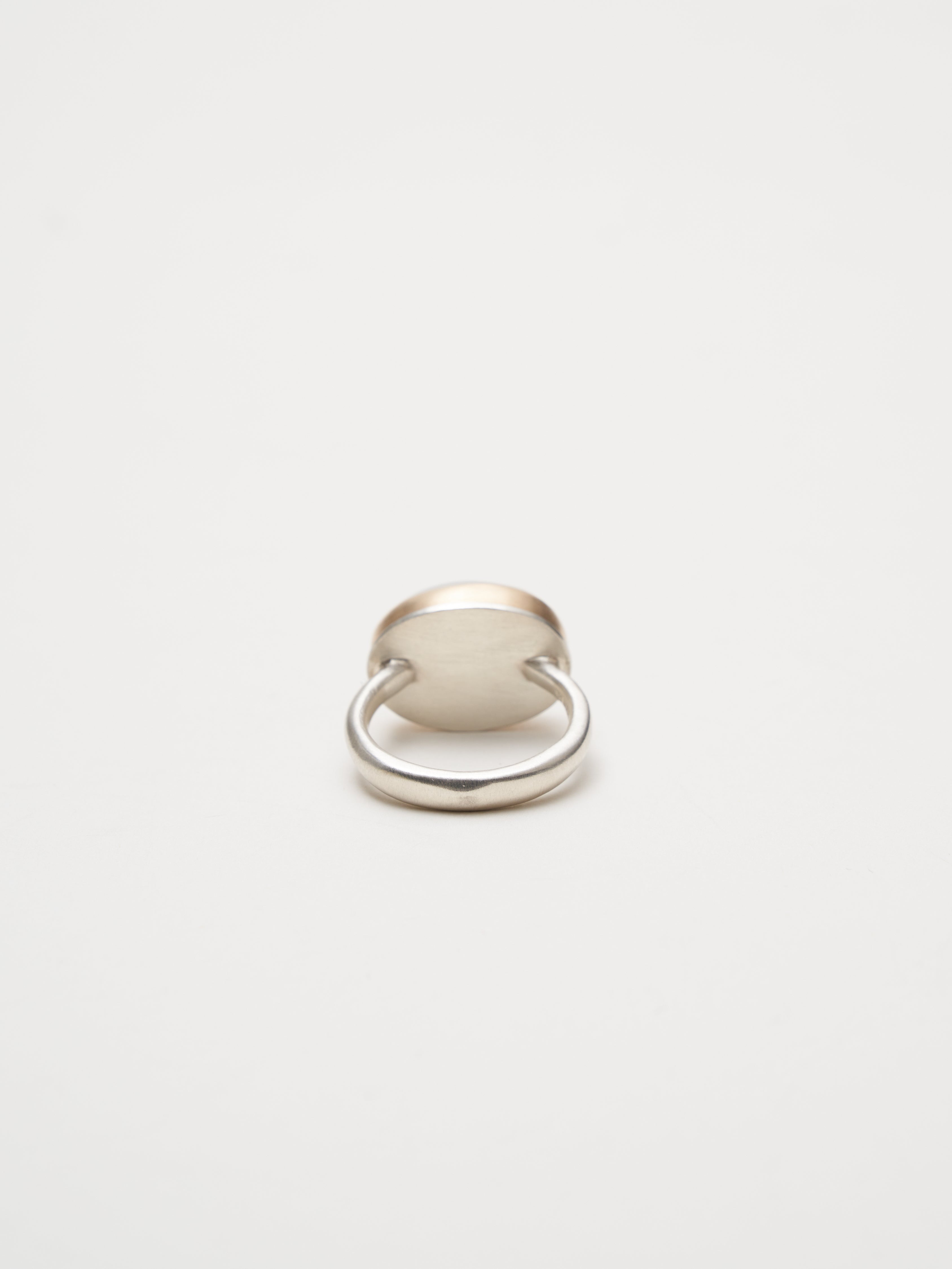 jamie joseph, brazilian white drusy ring