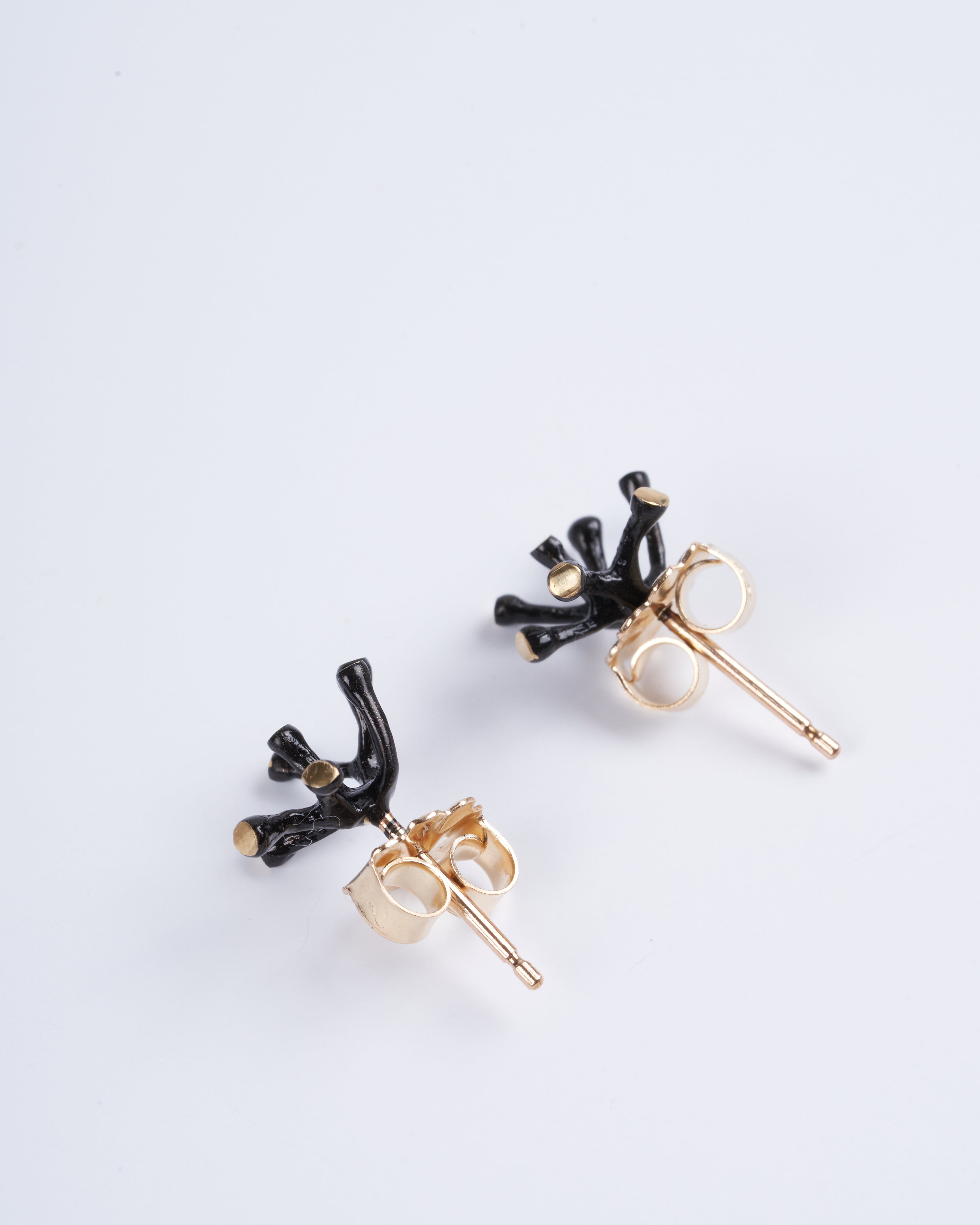 julie cohn designs, bronze stament earrings