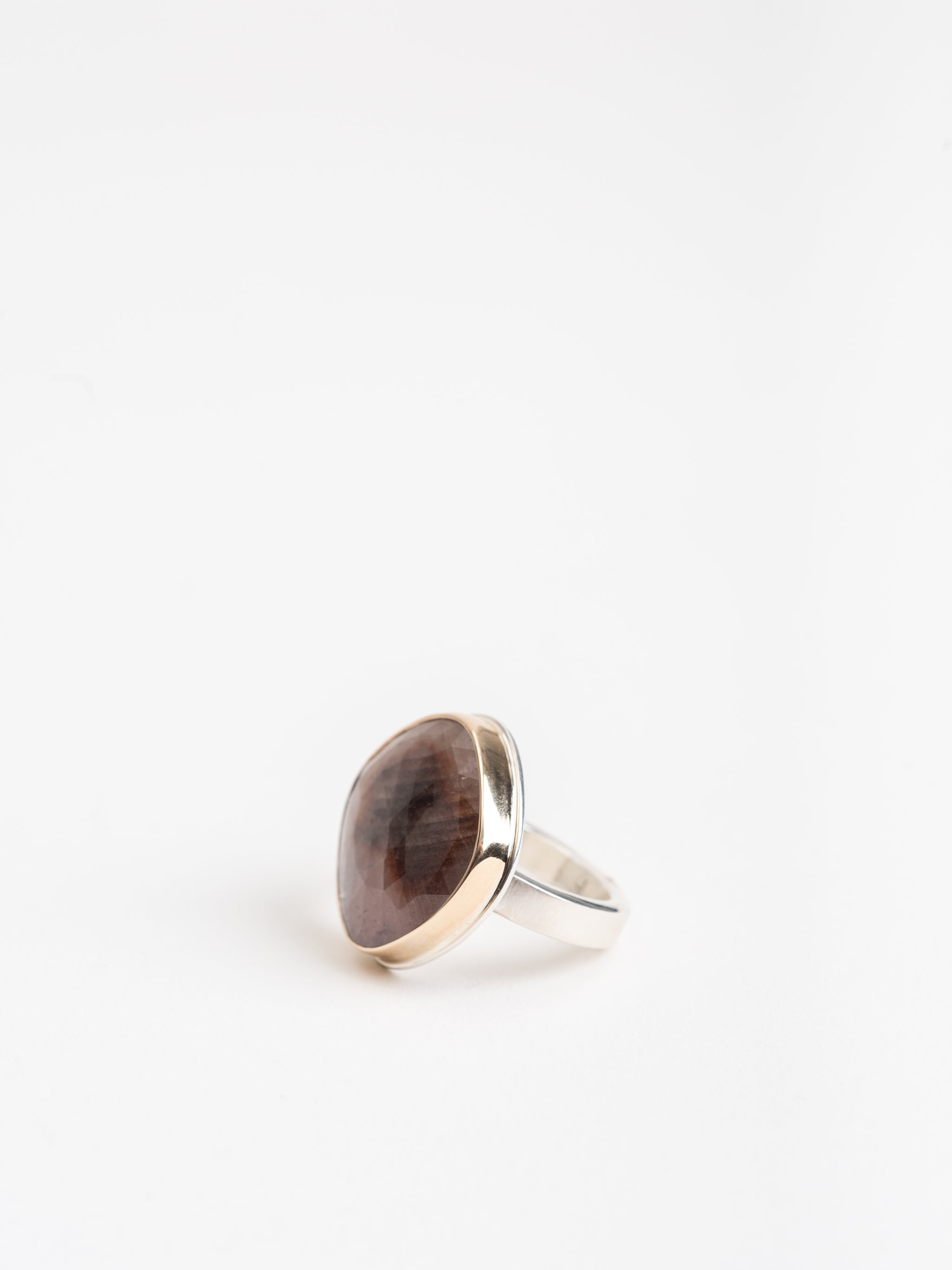 jamie joseph, brown sapphire ring