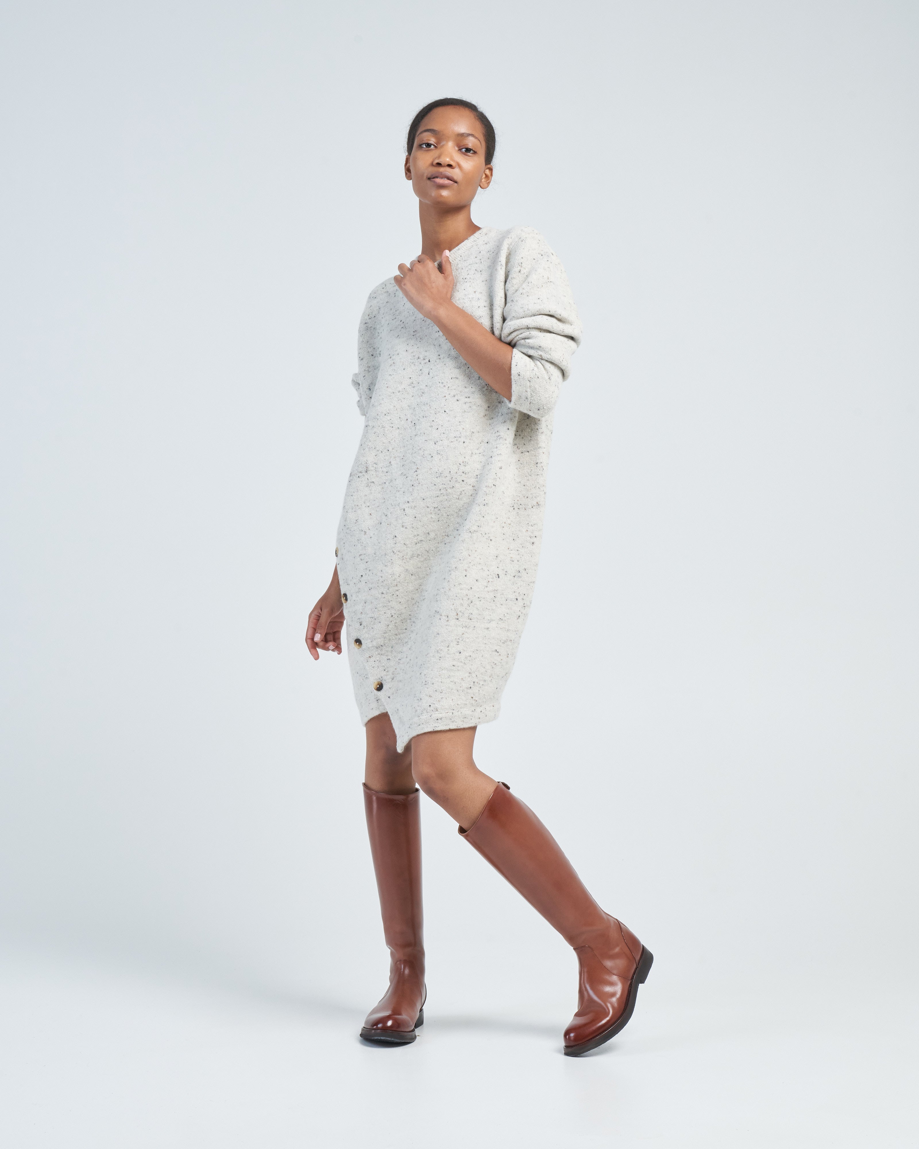 lauren manoogian, button tunic