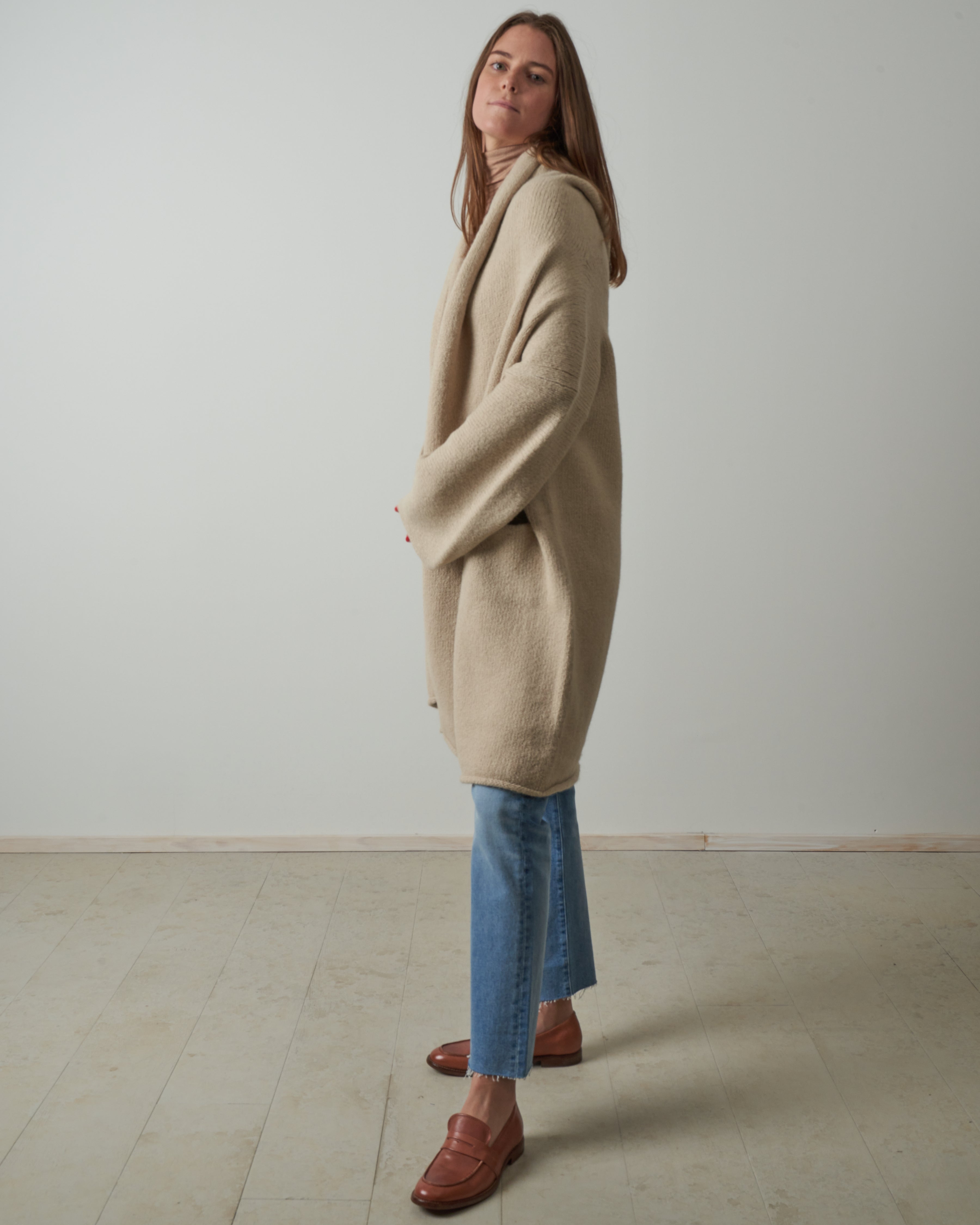 lauren manoogian, capote coat - antique