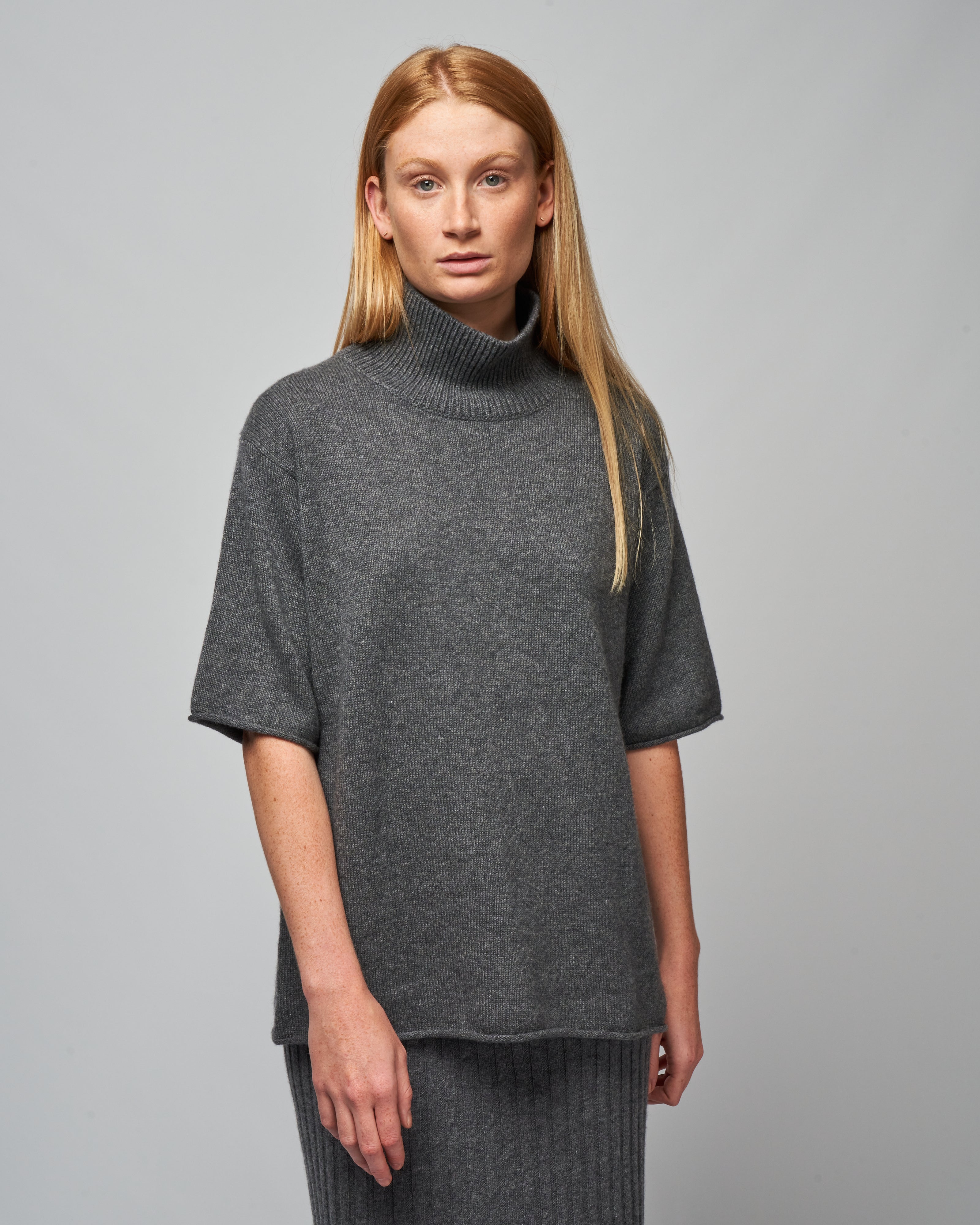 lisa yang, casey sweater - graphite