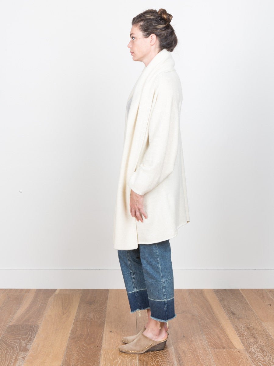 lauren manoogian, cashmere capote coat