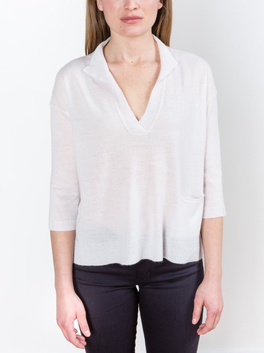 inhabit, cashmere pullover - rain