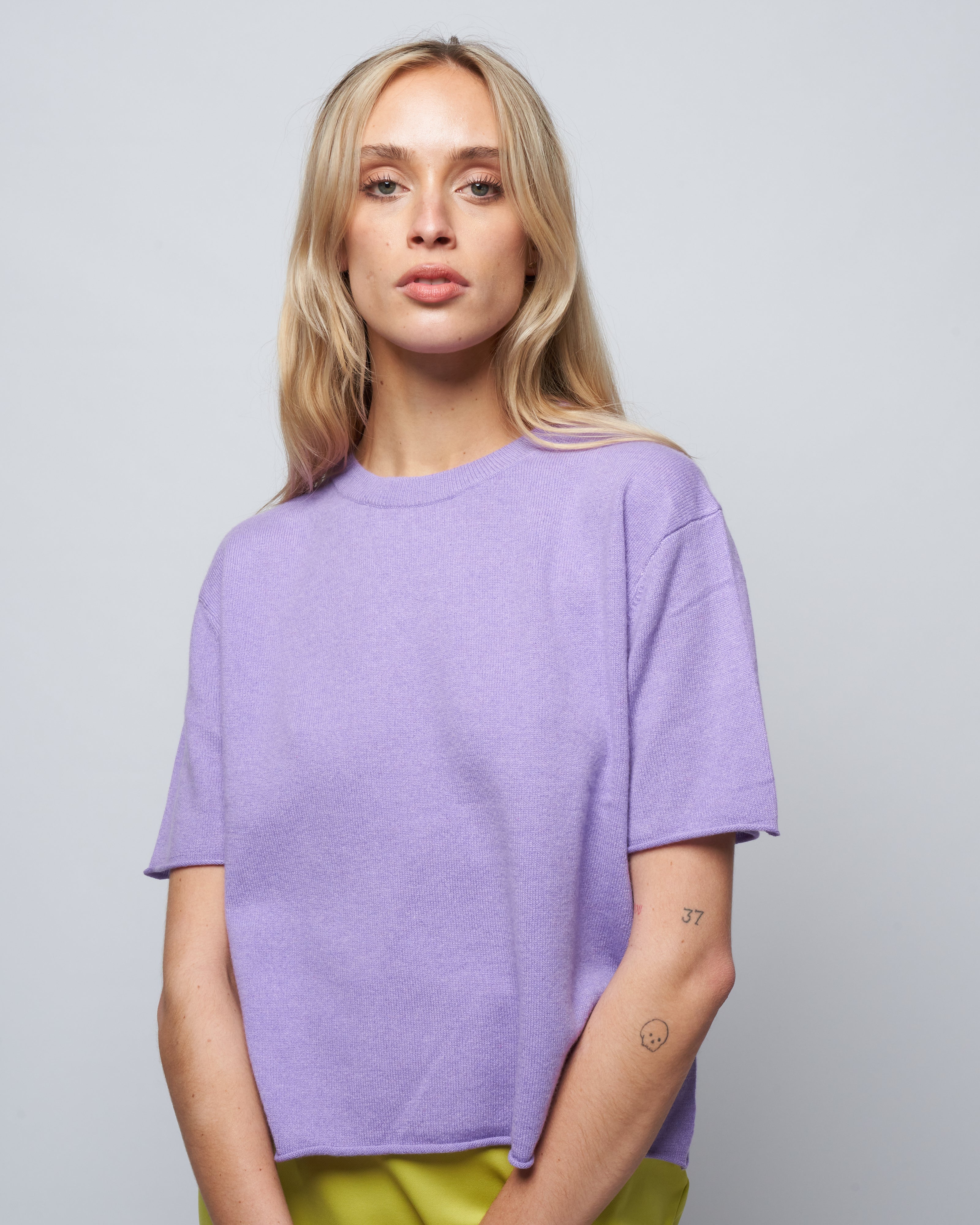 lisa yang, cila t-shirt - lavender