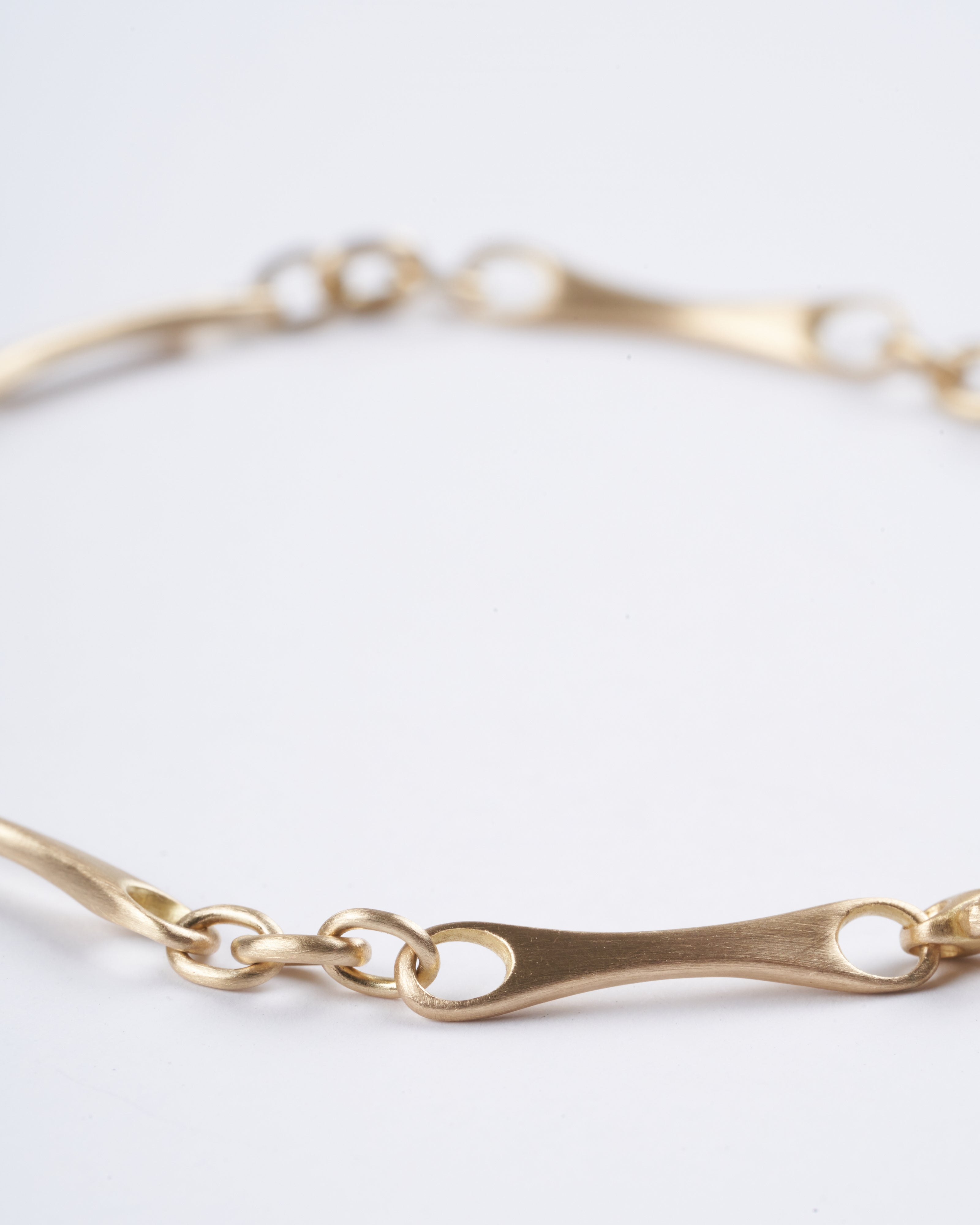 marian maurer, city bar link small bracelet - yellow gold