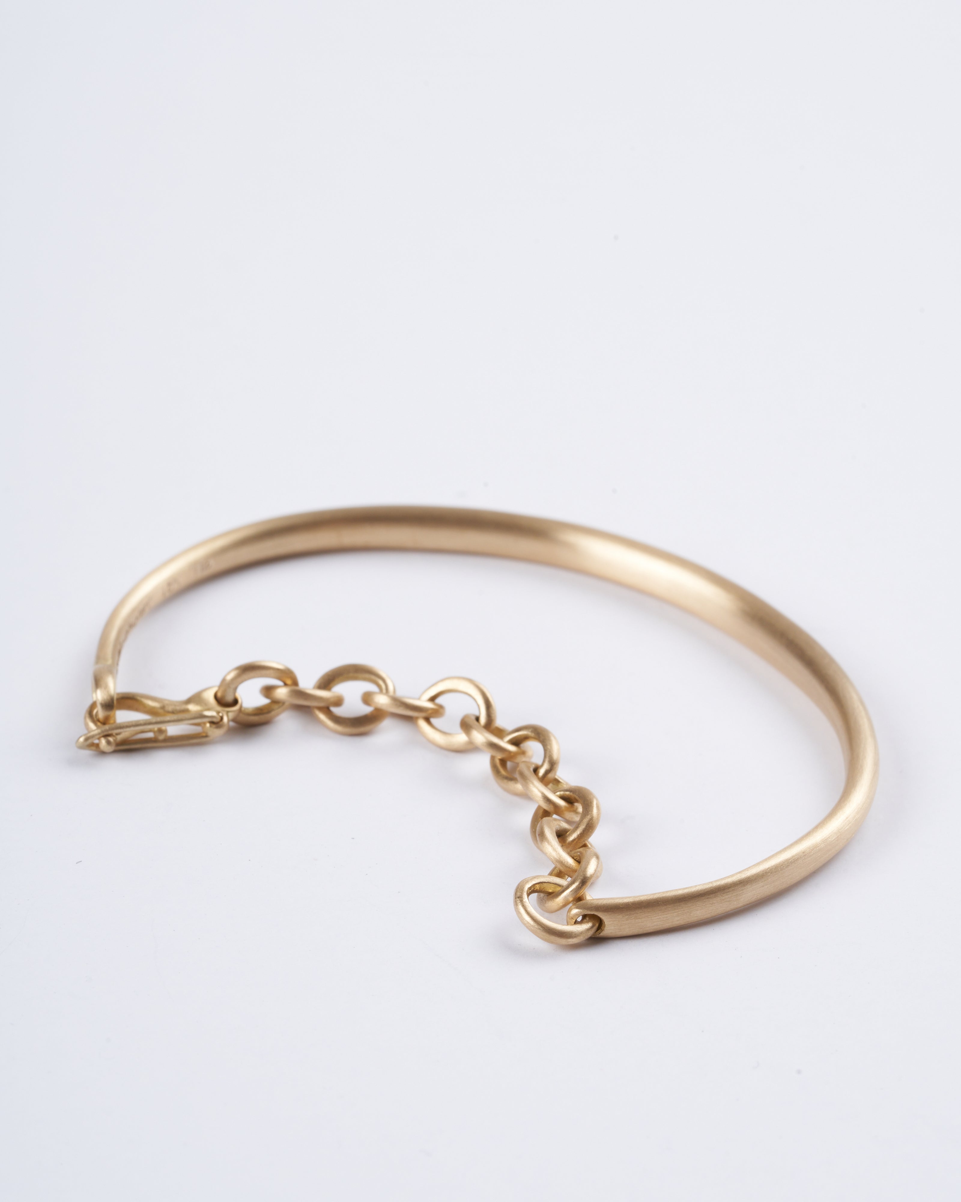 marian maurer, city chain cuff - yellow gold