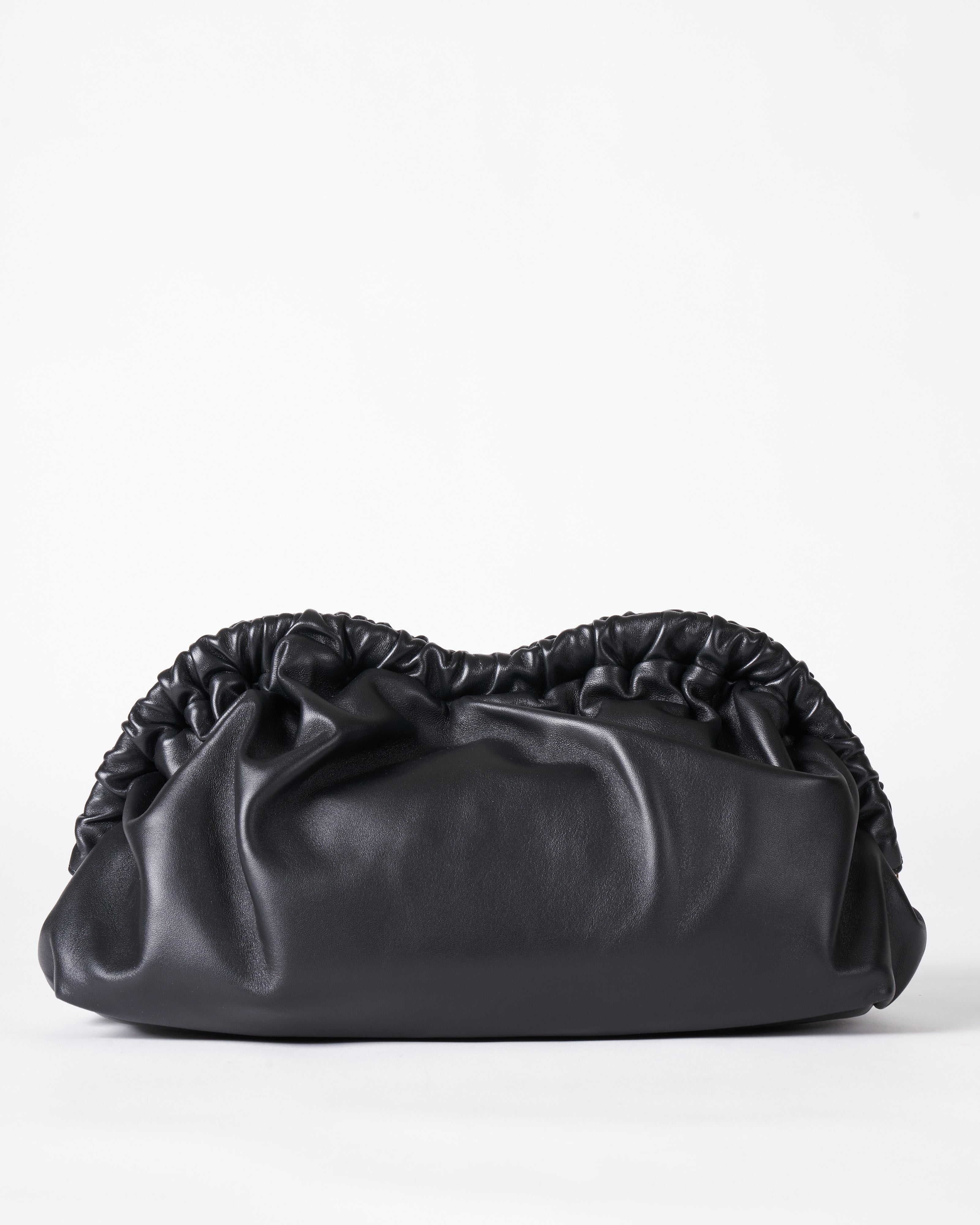 Mansur Gavriel, cloud clutch - black/flamma