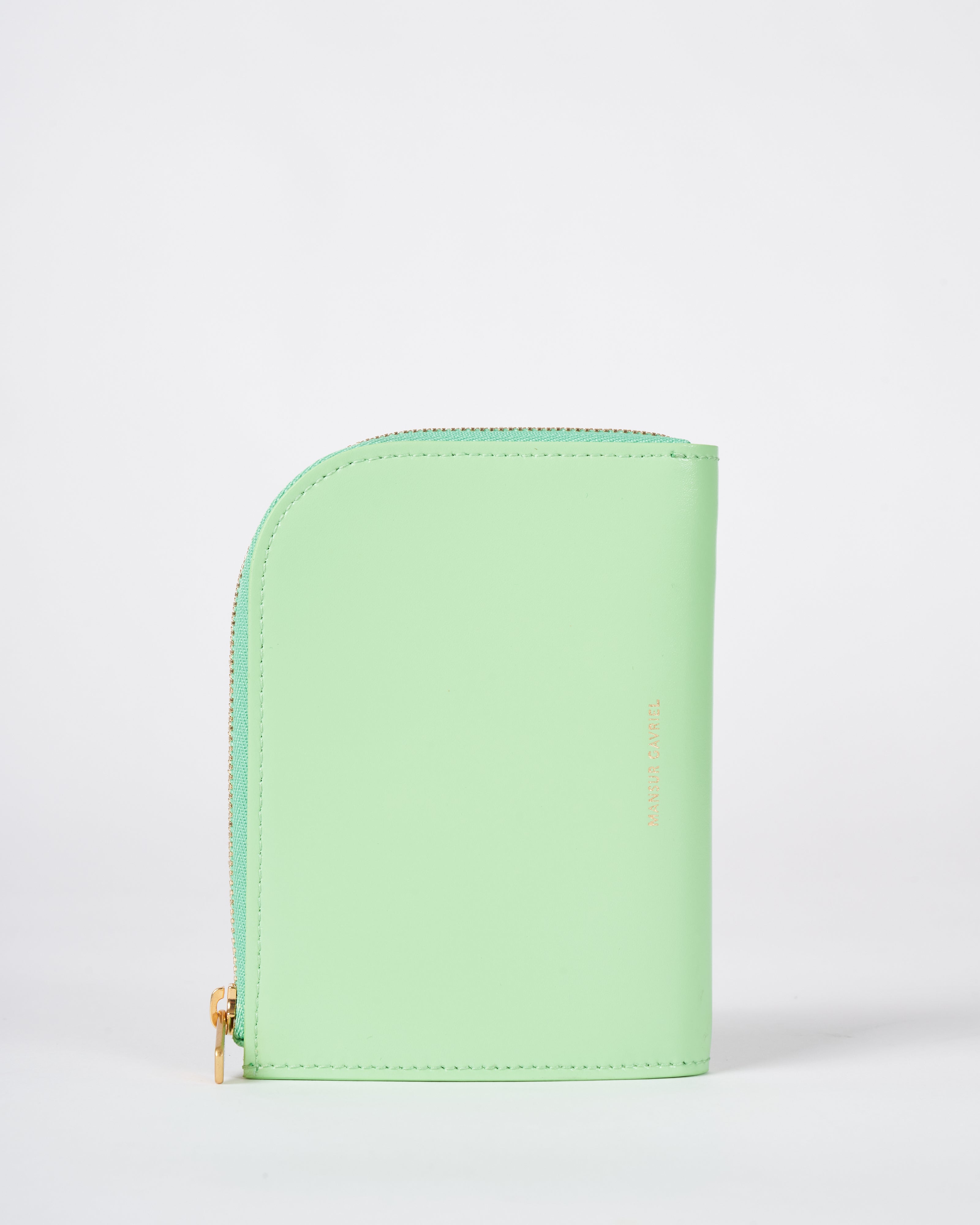 Mansur Gavriel, compact zip wallet - mint