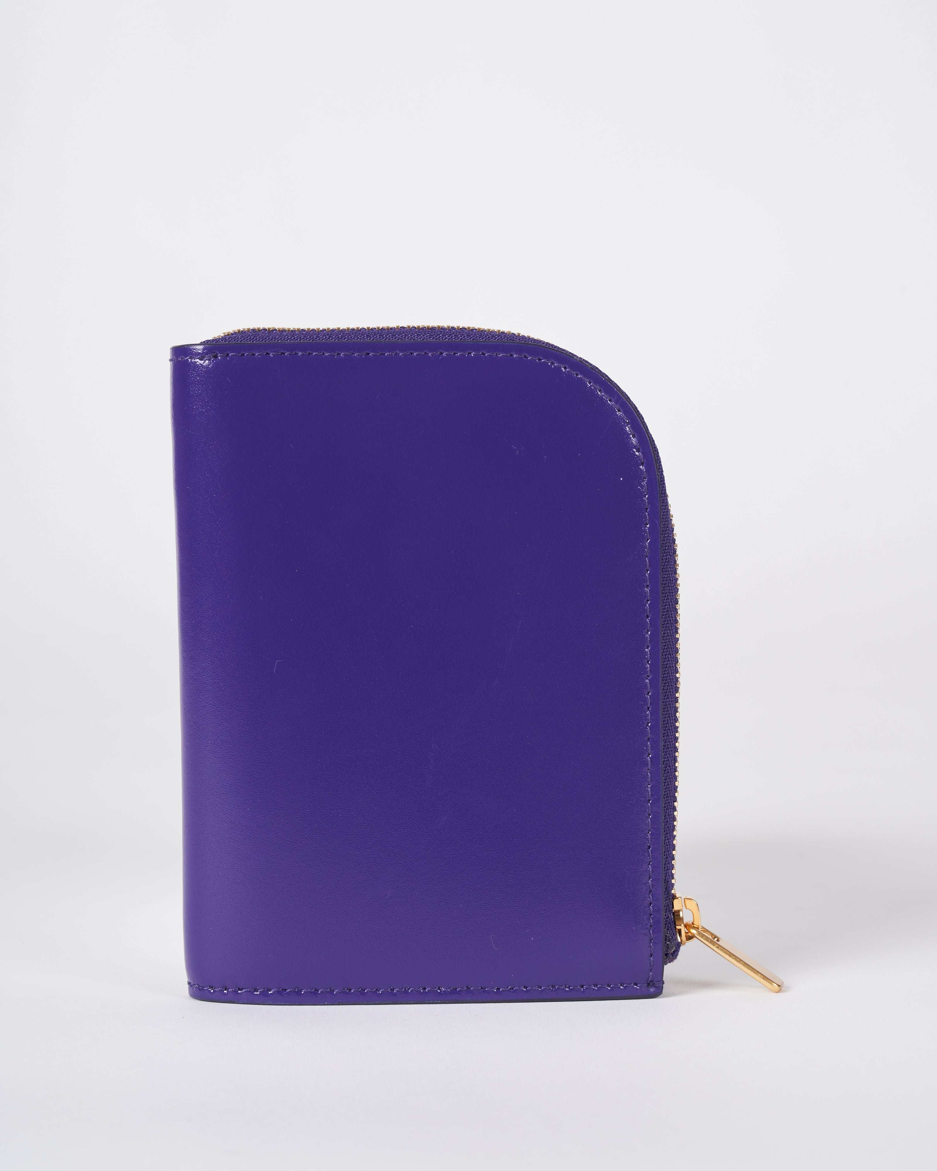 Mansur Gavriel, compact zip wallet - viola