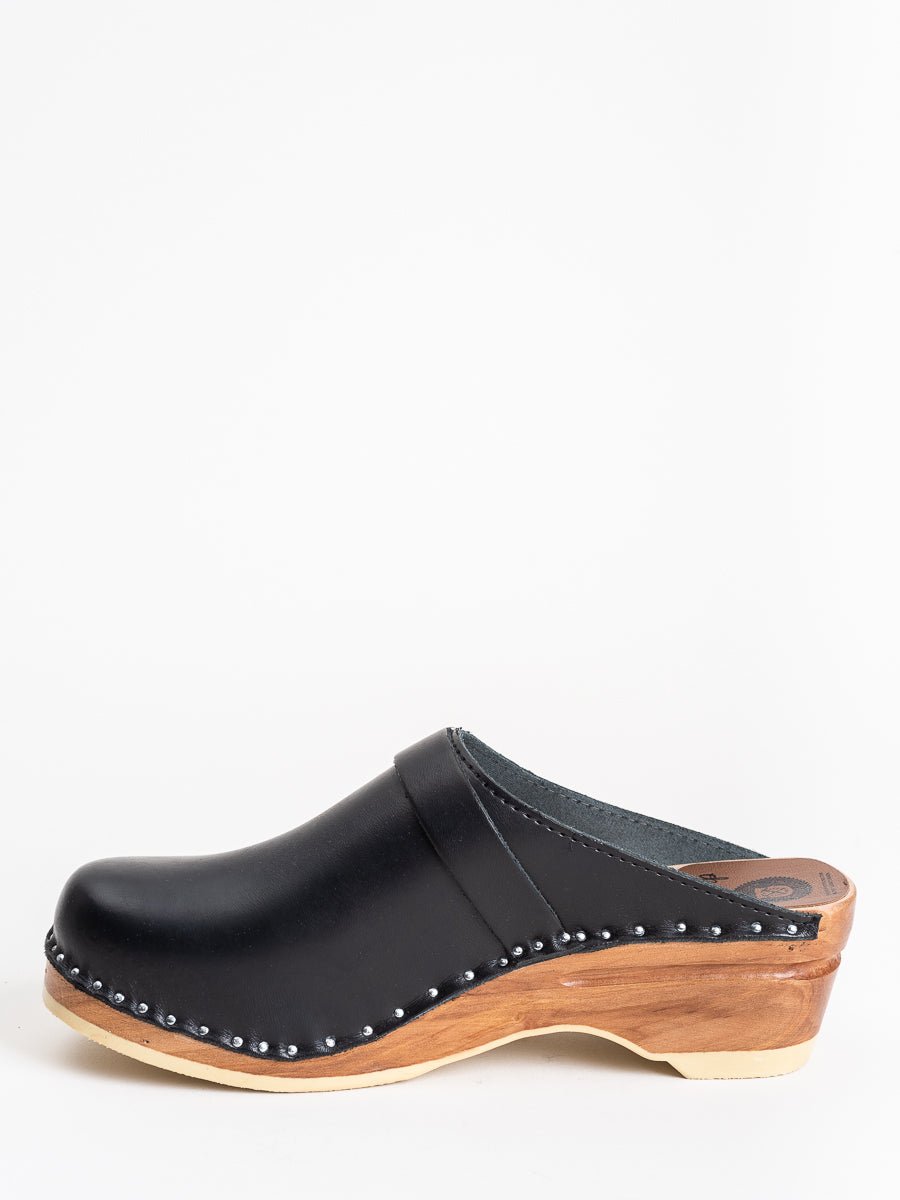 maguba/troentorp, da vinci clog - black/natural