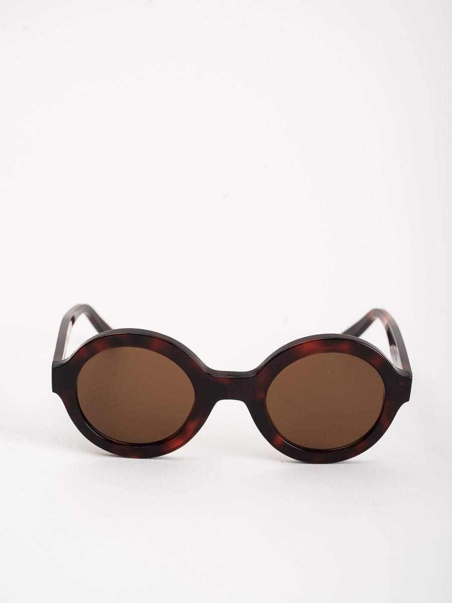 lowercase, dakota sunglasses - red tortoise