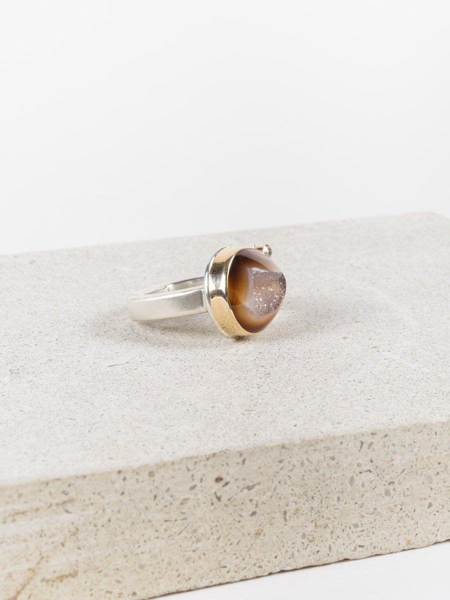 jamie joseph, drusy ring