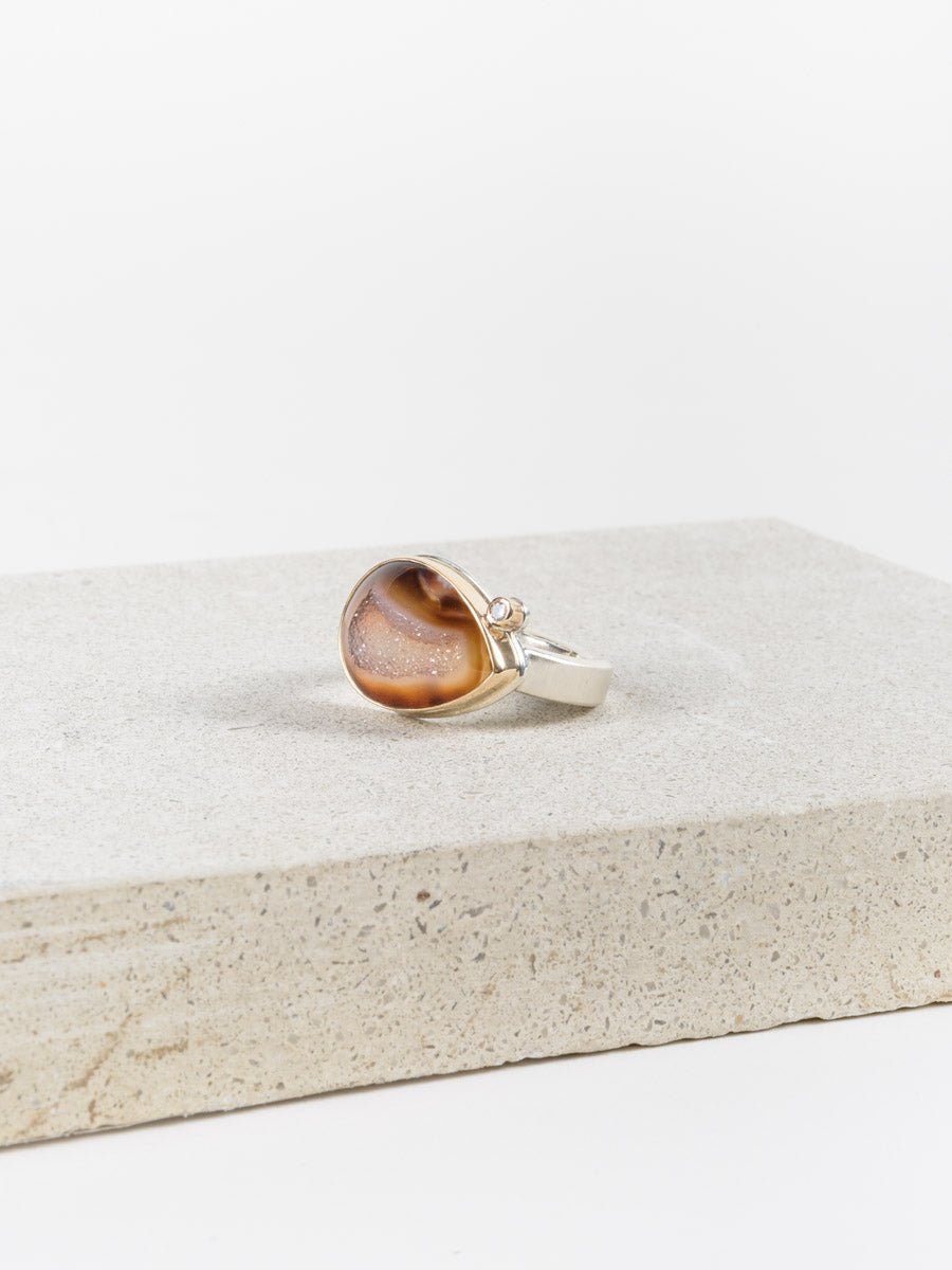 jamie joseph, drusy ring